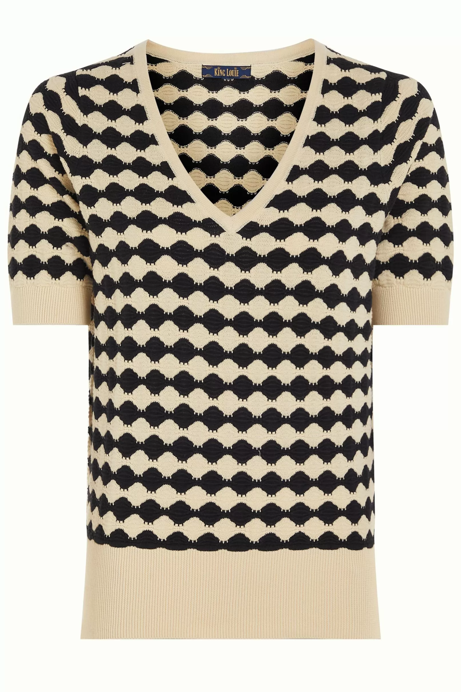 agnes_v_top_turtle_2-1.webp Tops & Shirts*King Louie Agnes V Top Turtle Black