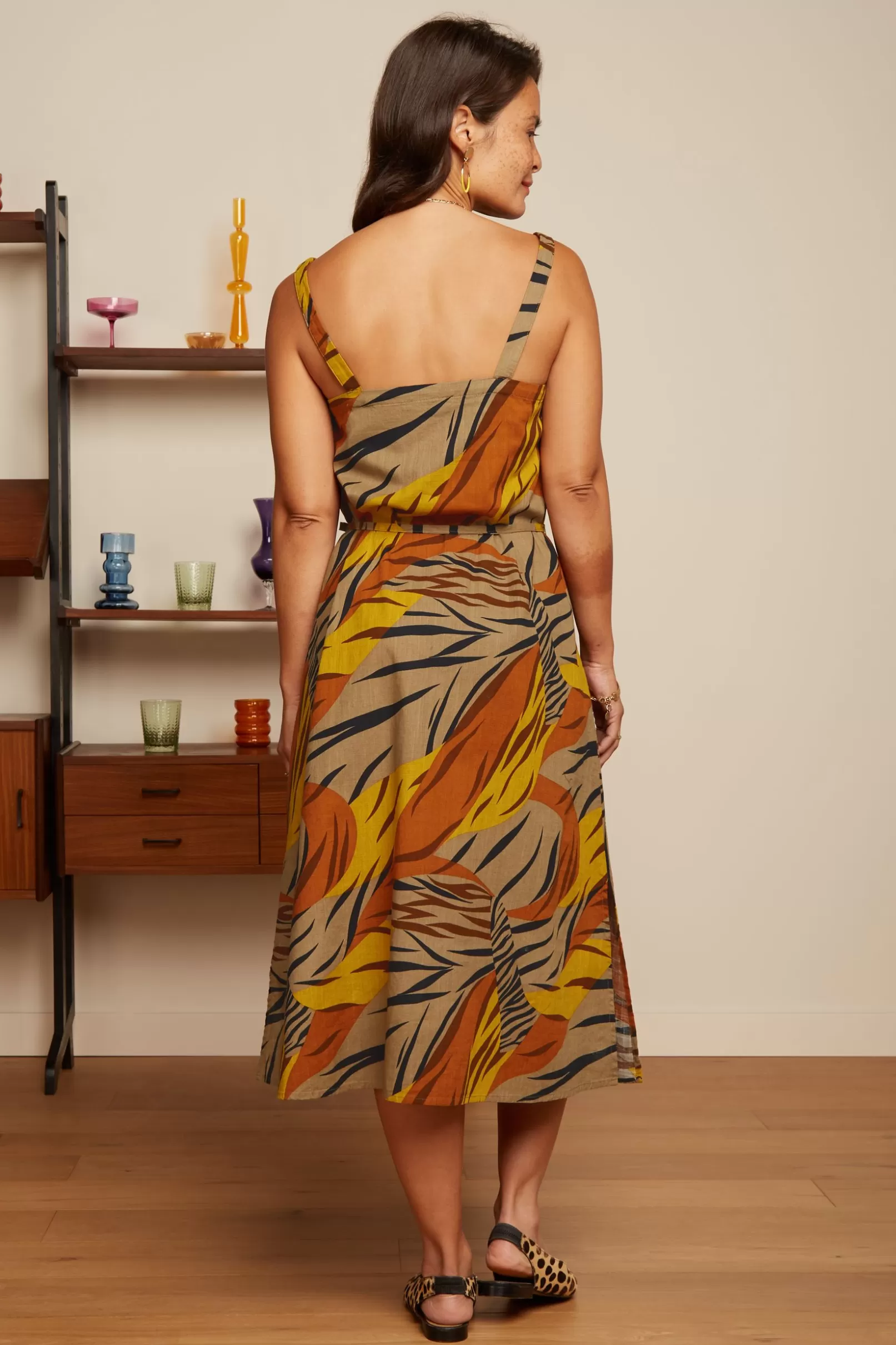 allison_dress_zolea_2.webp Jurken*King Louie Allison Dress Zolea Sulphur Yellow