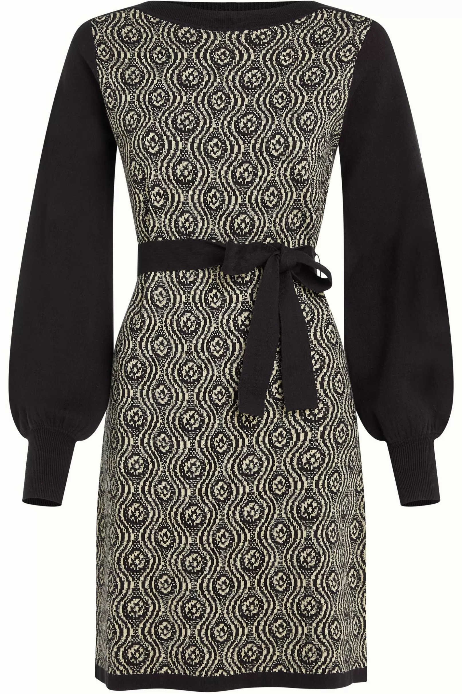 audrey_tunic_dress_maurice_3.webp Jurken*King Louie Audrey Tunic Dress Maurice Black