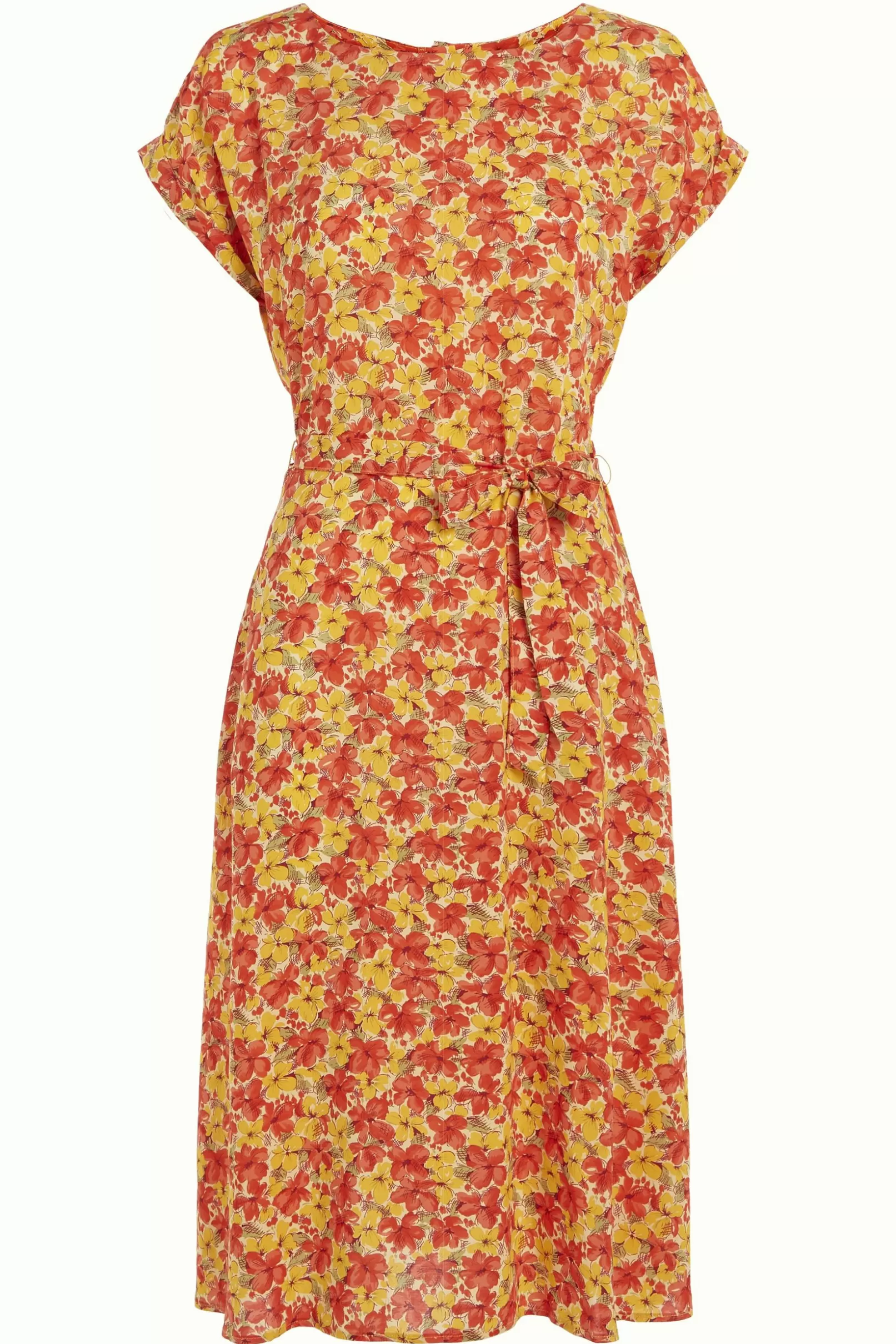 betty_loose_fit_dress_doree_3.webp Jurken*King Louie Betty Loose Fit Dress Doree Fiesta Red