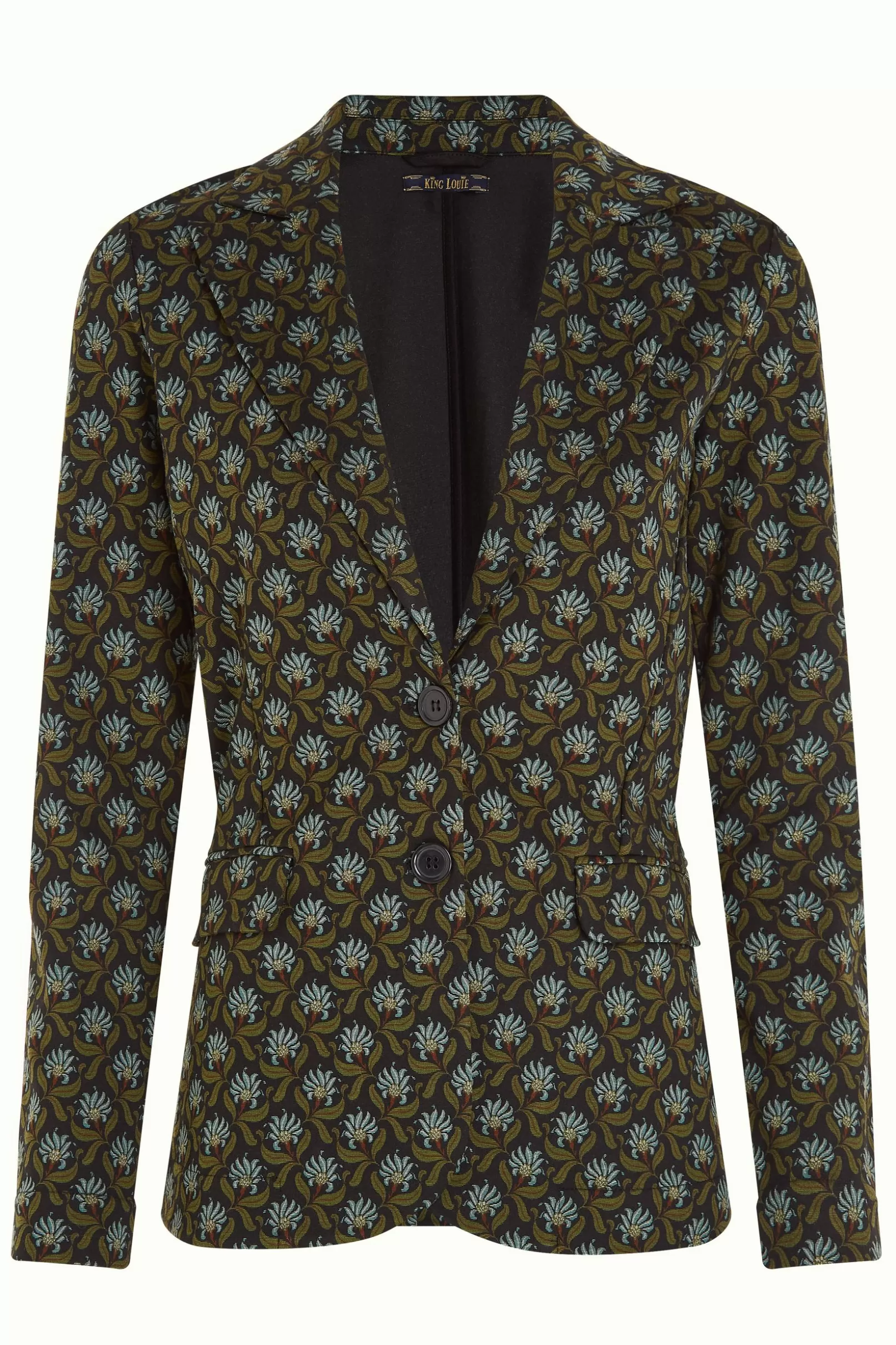 bianca_blazer_miller_3.webp Jassen & Blazers*King Louie Bianca Blazer Miller Posey Green