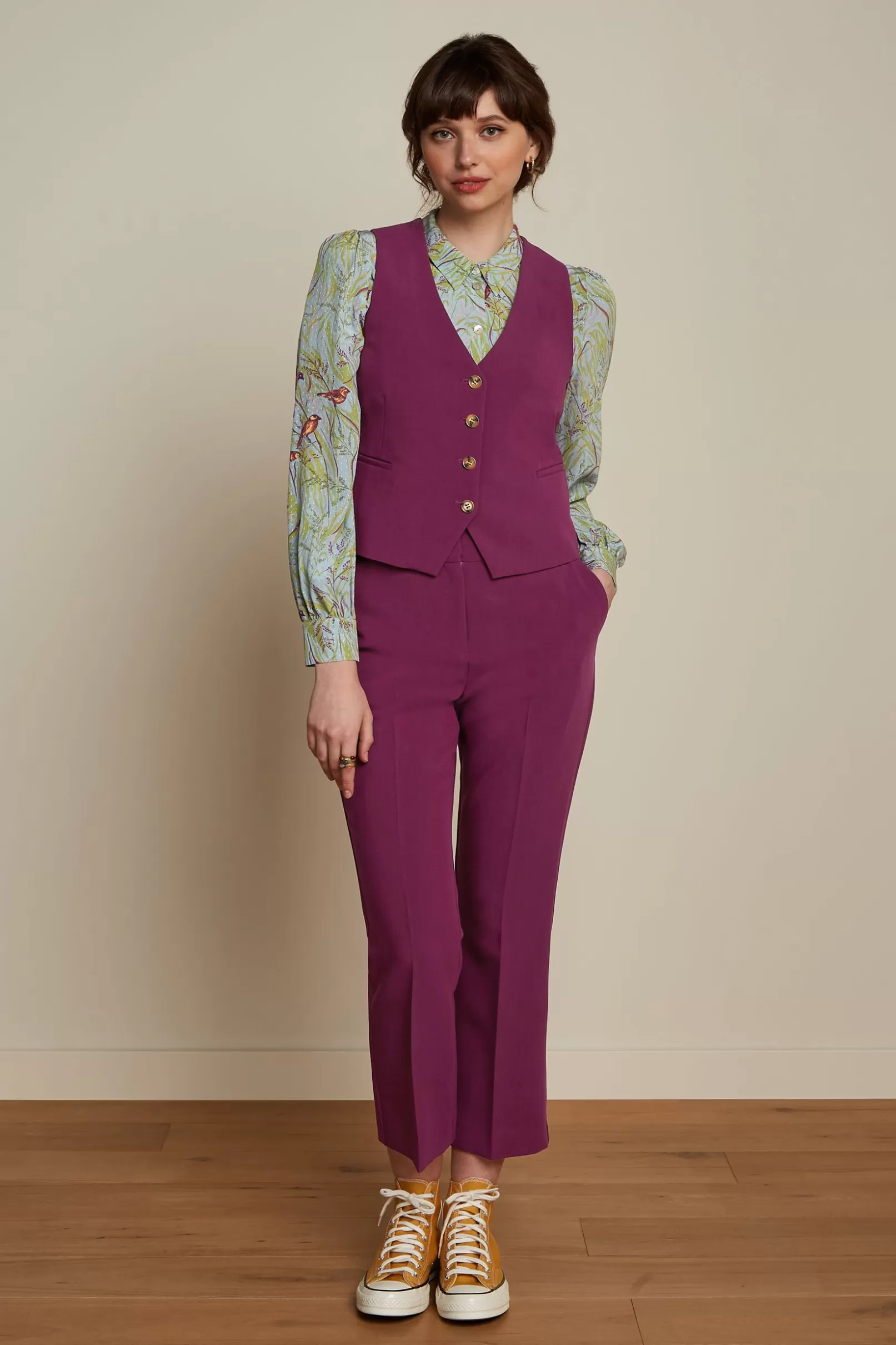 bianca_gilet_simonet_2.webp Tops & Shirts*King Louie Bianca Gilet Simonet Caspia Purple