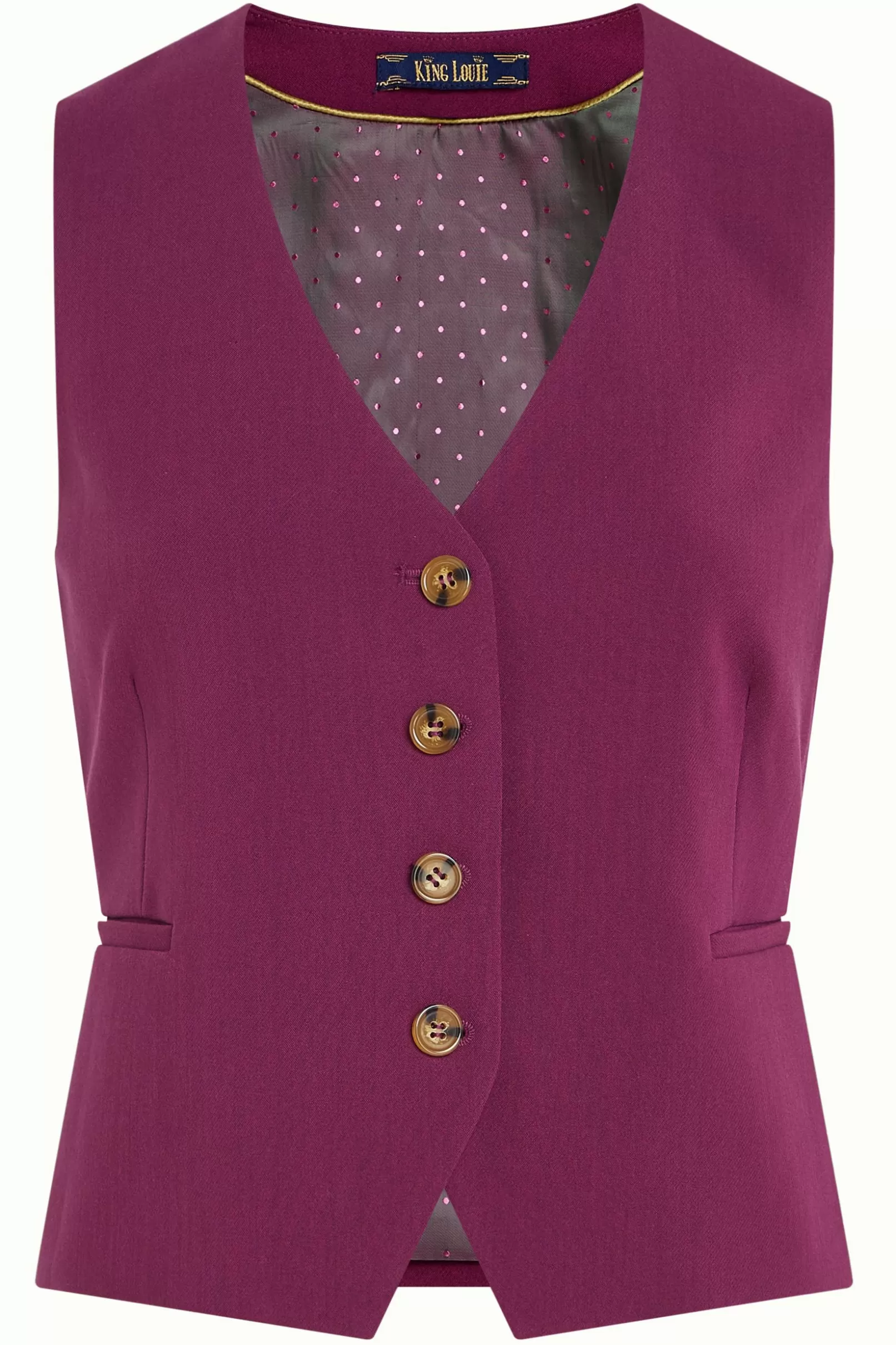 bianca_gilet_simonet_6.webp Tops & Shirts*King Louie Bianca Gilet Simonet Caspia Purple
