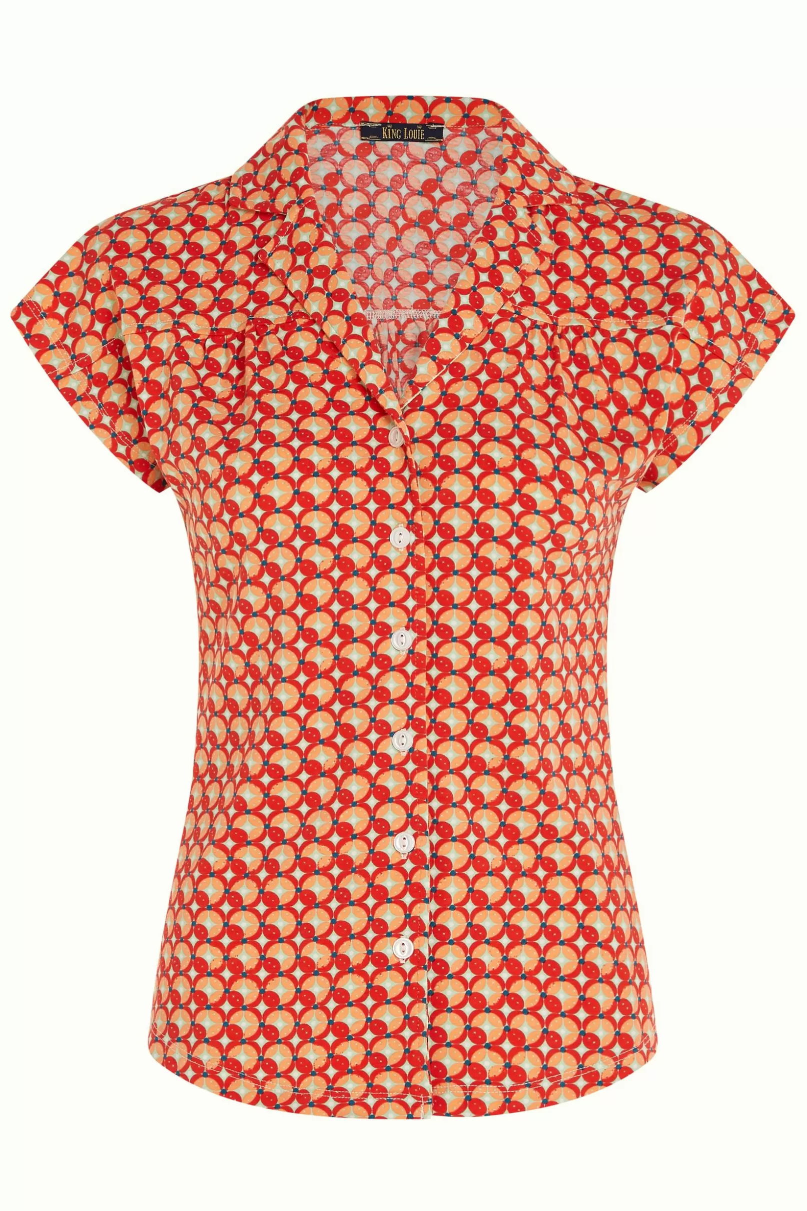 blouse_rowe_2.webp Blouses*King Louie Blouse Rowe Fiery Red