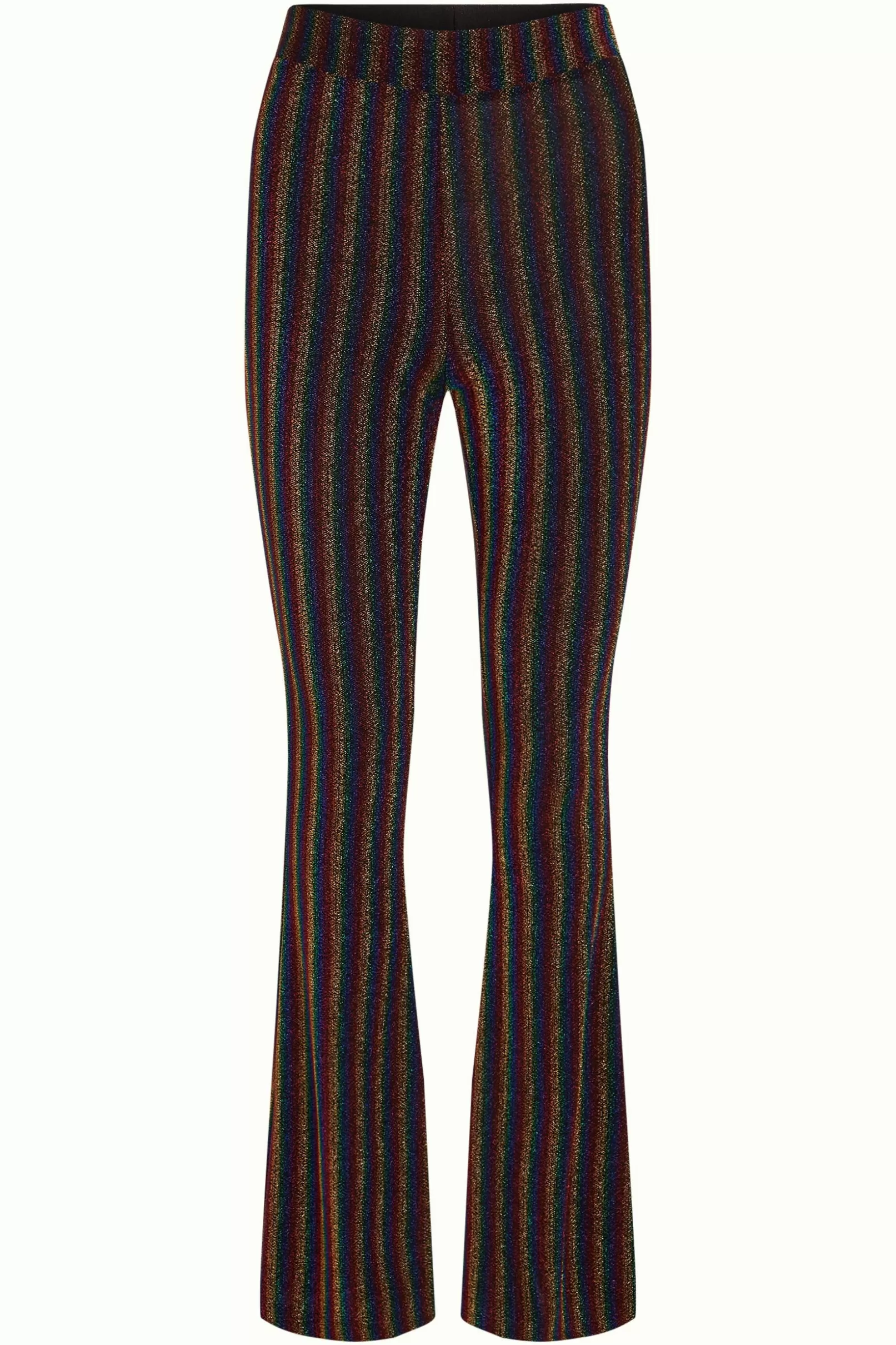 border_flared_pants_alma_lurex_3.webp Broeken*King Louie Border Flared Pants Alma Lurex Multi Color