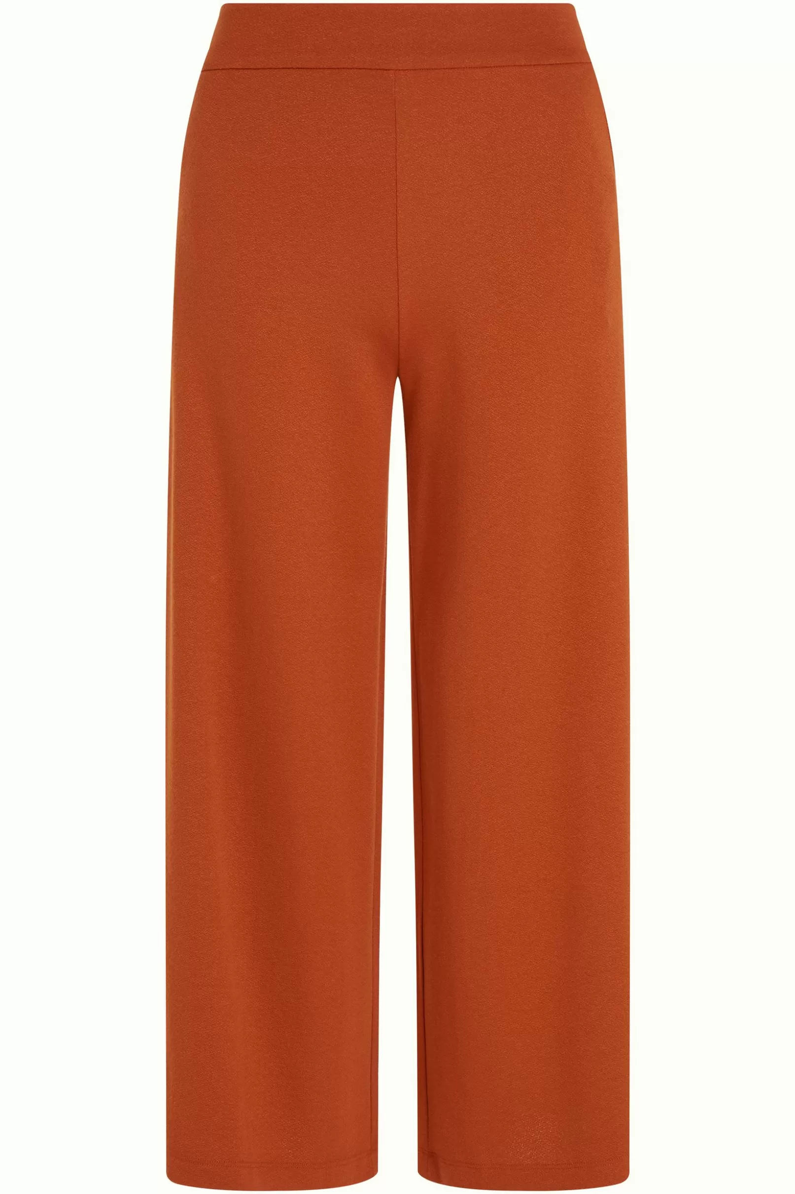 border_palazzo_cropped_pants_milano_crepe_3.webp Broeken*King Louie Border Palazzo Cropped Pants Milano Crepe Caramel