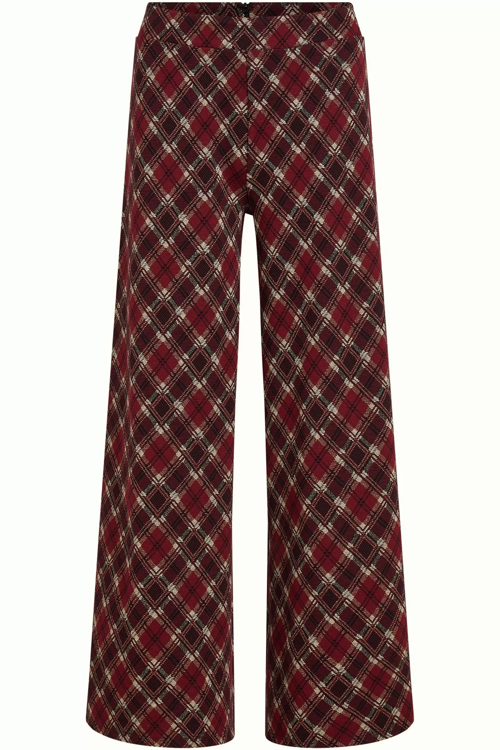 border_palazzo_pants_riley_jacquard_4.webp Broeken*King Louie Border Palazzo Pants Riley Jacquard Cabernet Red