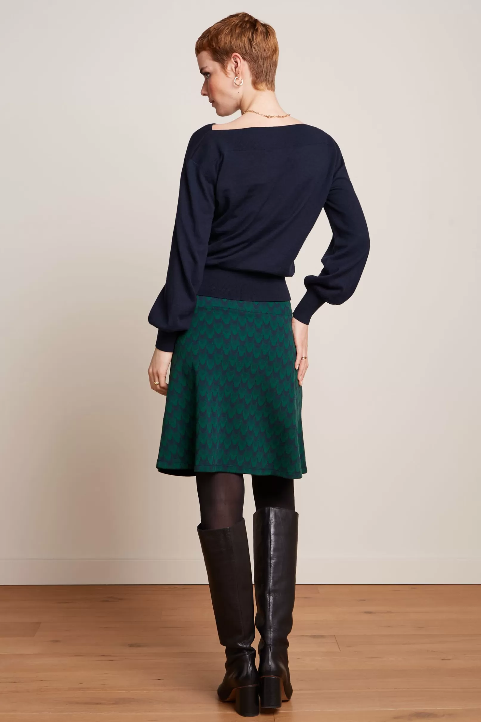 border_skirt_duffy_jacquard_2.webp Rokken*King Louie Border Skirt Duffy Jacquard Evening Blue