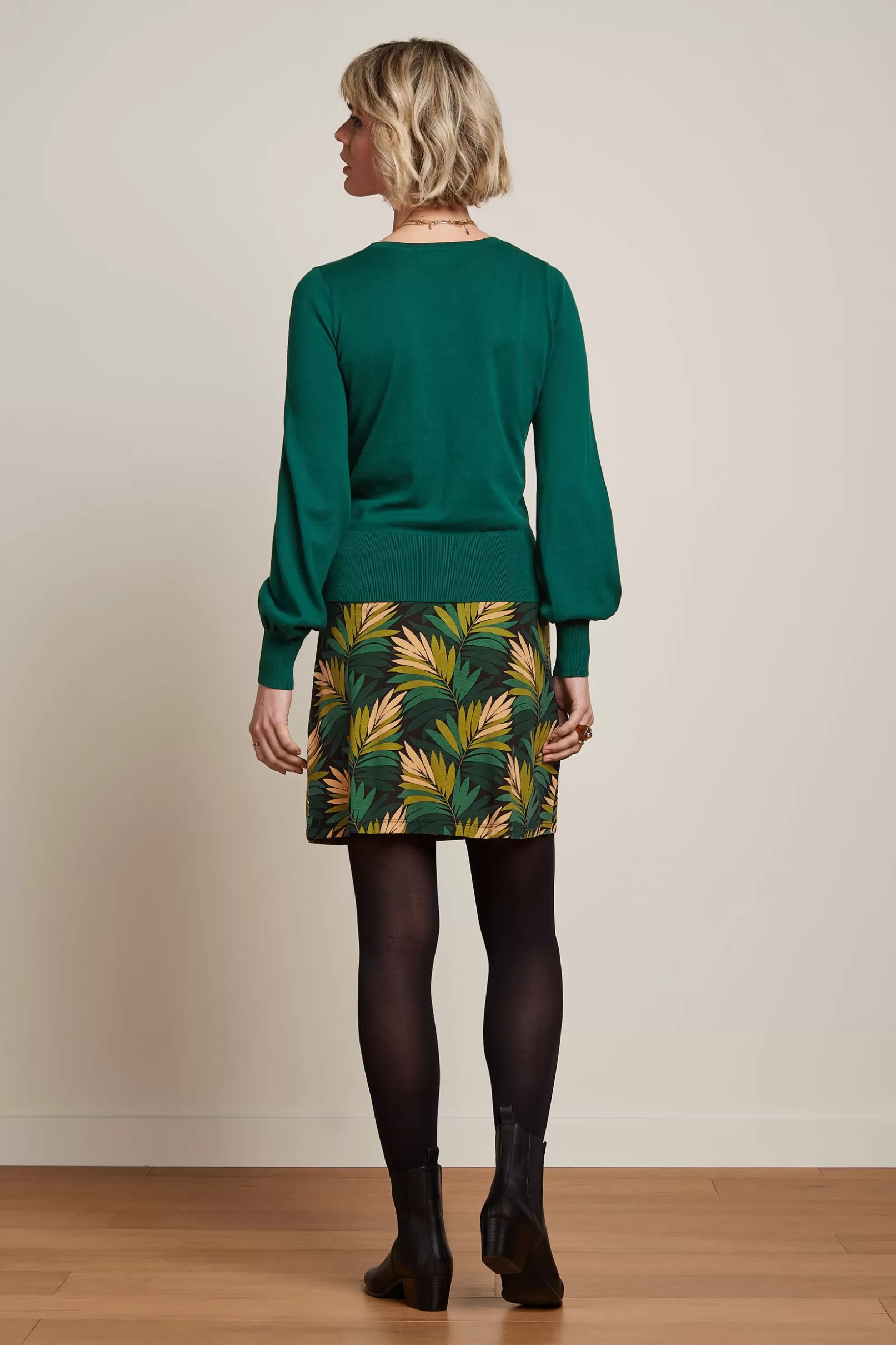 border_skirt_ornette_2.webp Rokken*King Louie Border Skirt Ornette Pine Green