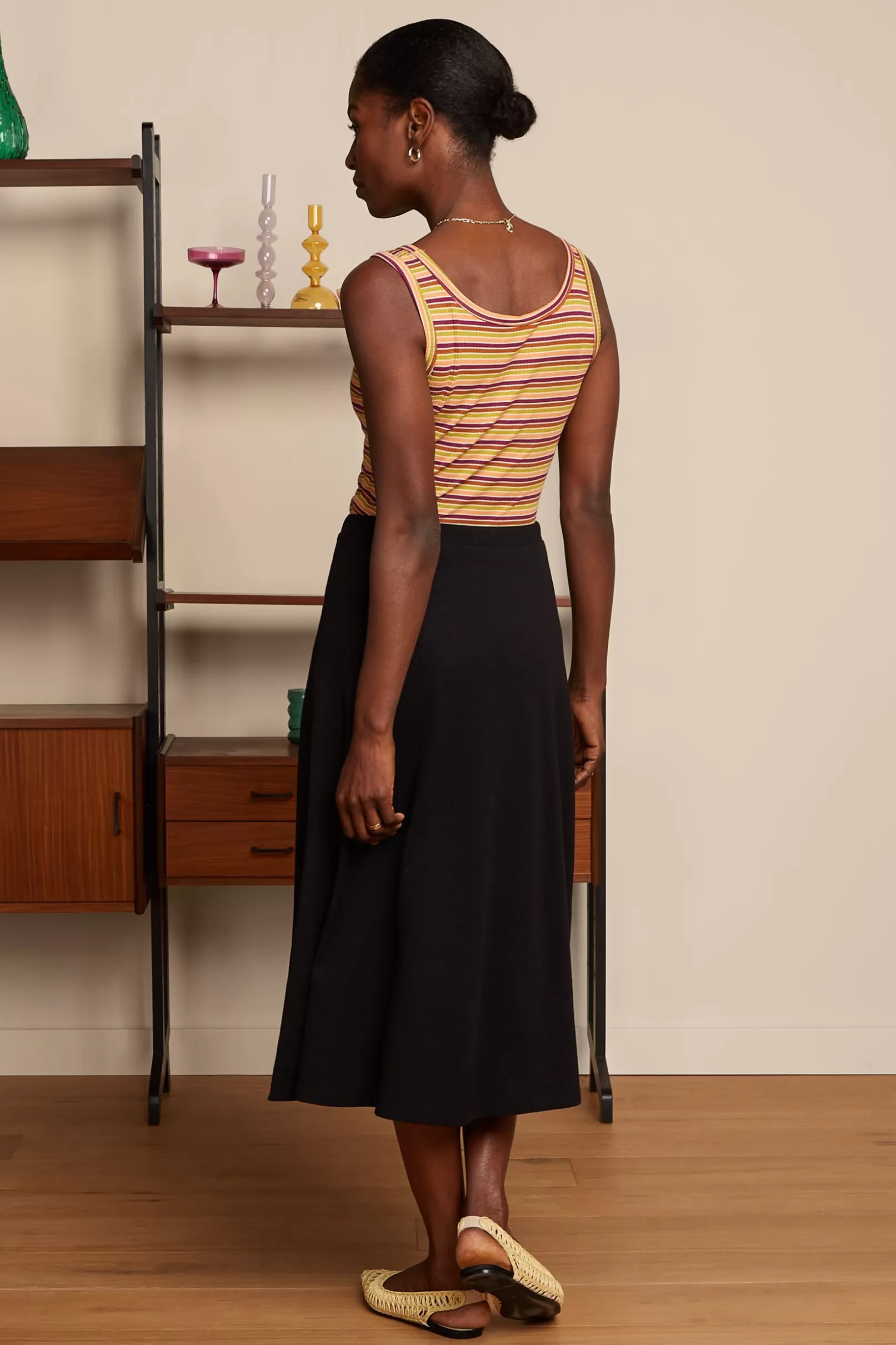 brigitta_camisole_cleo_stripe_2.webp Tops & Shirts*King Louie Brigitta Camisole Cleo Stripe Cream