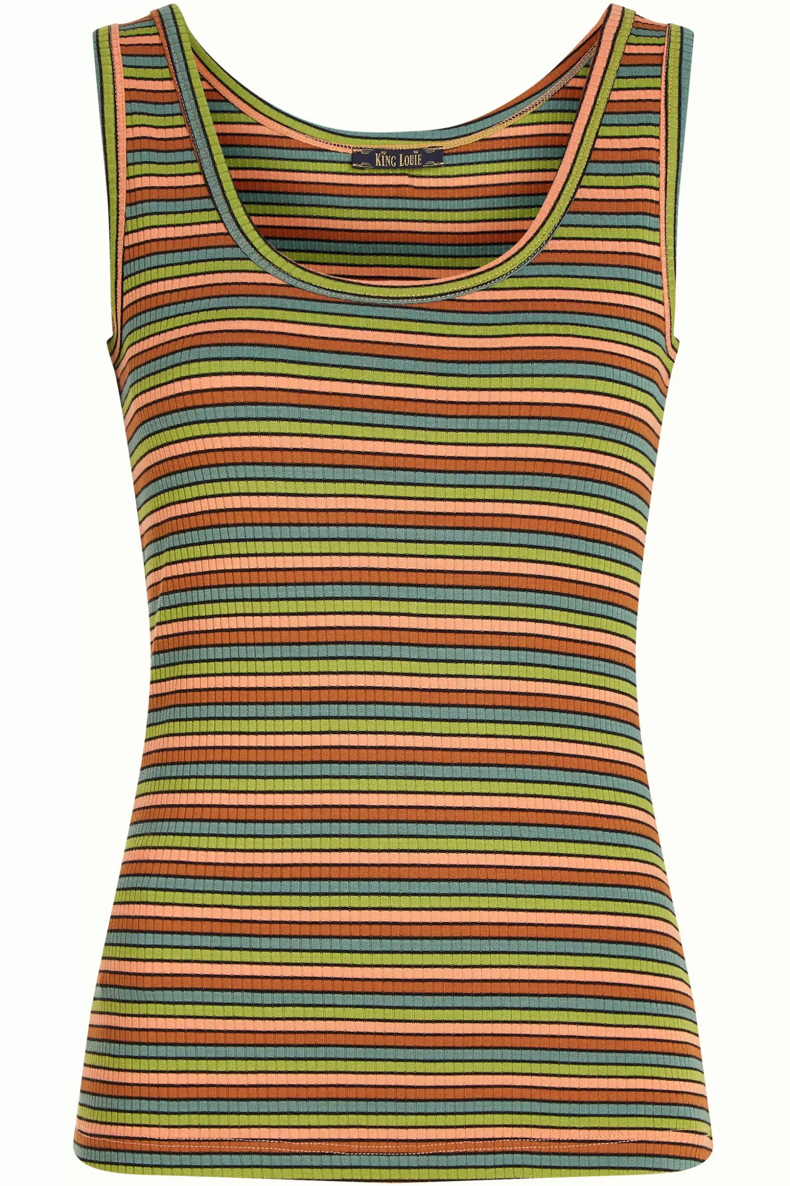 brigitta_camisole_cleo_stripe_3-1.webp Tops & Shirts*King Louie Brigitta Camisole Cleo Stripe Black