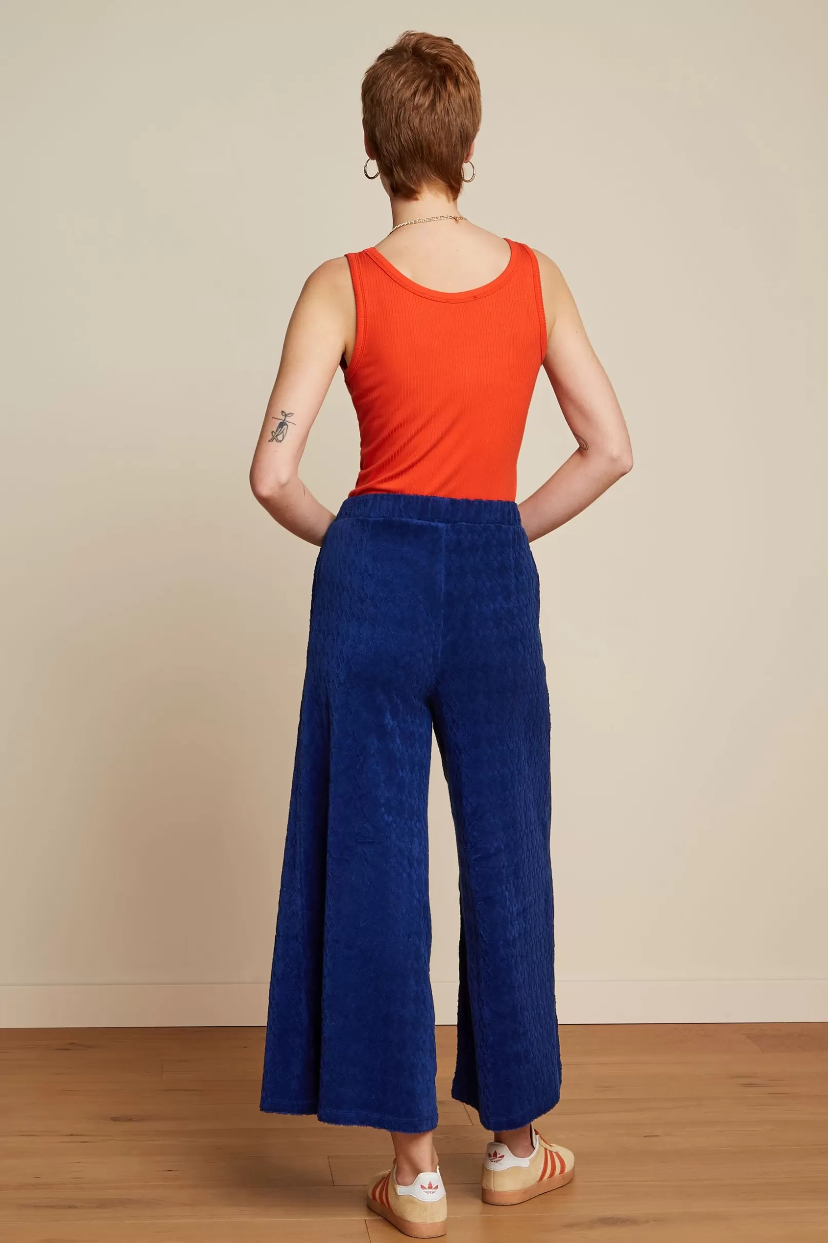 brigitta_top_uni_rib_2.webp Tops & Shirts*King Louie Brigitta Top Uni Rib Sun Orange