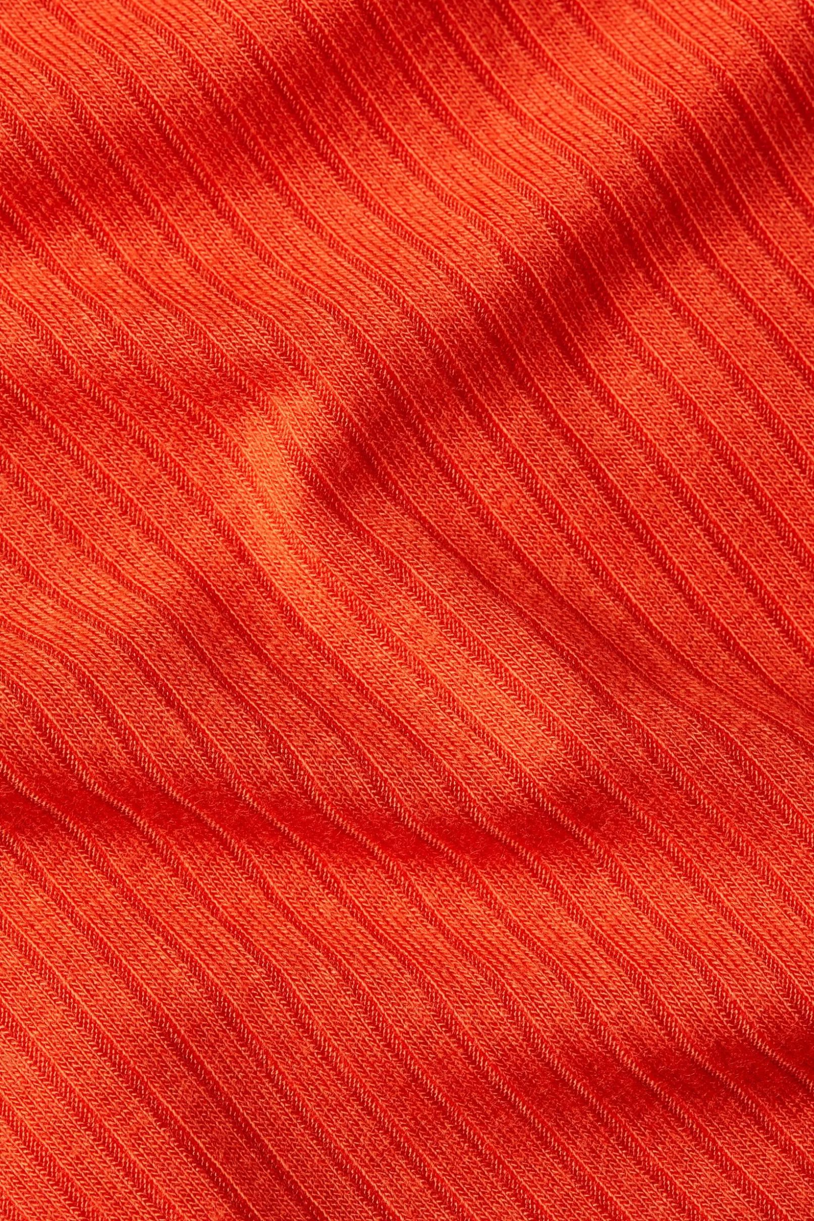 brigitta_top_uni_rib_4.webp Tops & Shirts*King Louie Brigitta Top Uni Rib Sun Orange