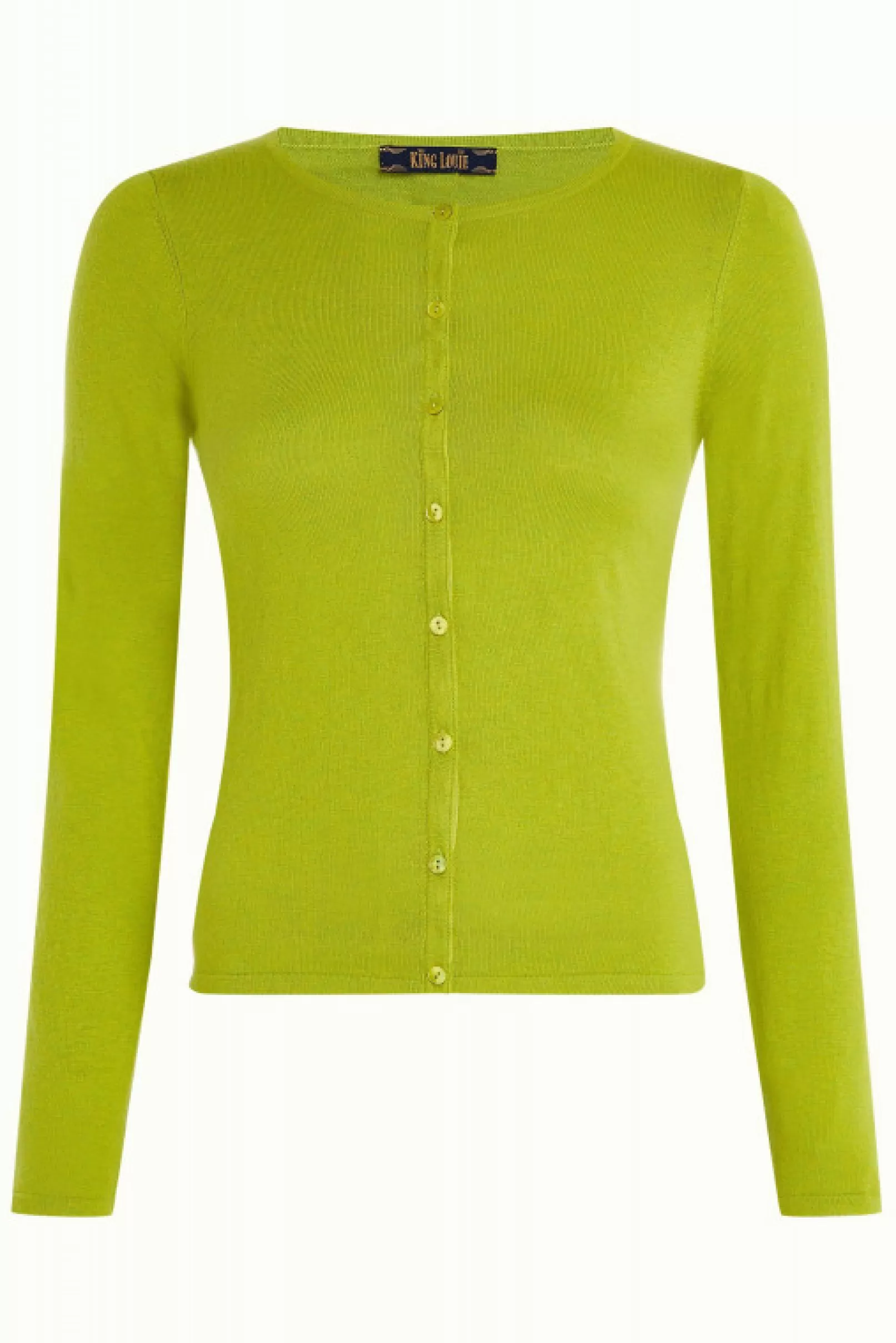 cardi_roundneck_cocoon_2.webp Vesten*King Louie Cardi Roundneck Cocoon Citronelle Yellow