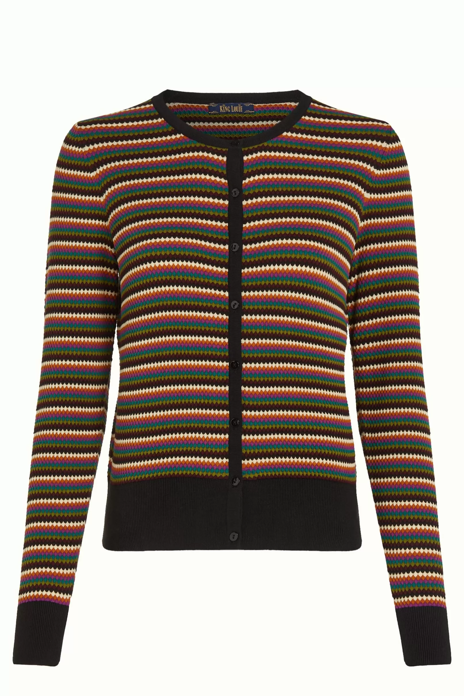 cardi_roundneck_gilmour_3.webp Vesten*King Louie Cardi Roundneck Gilmour Black