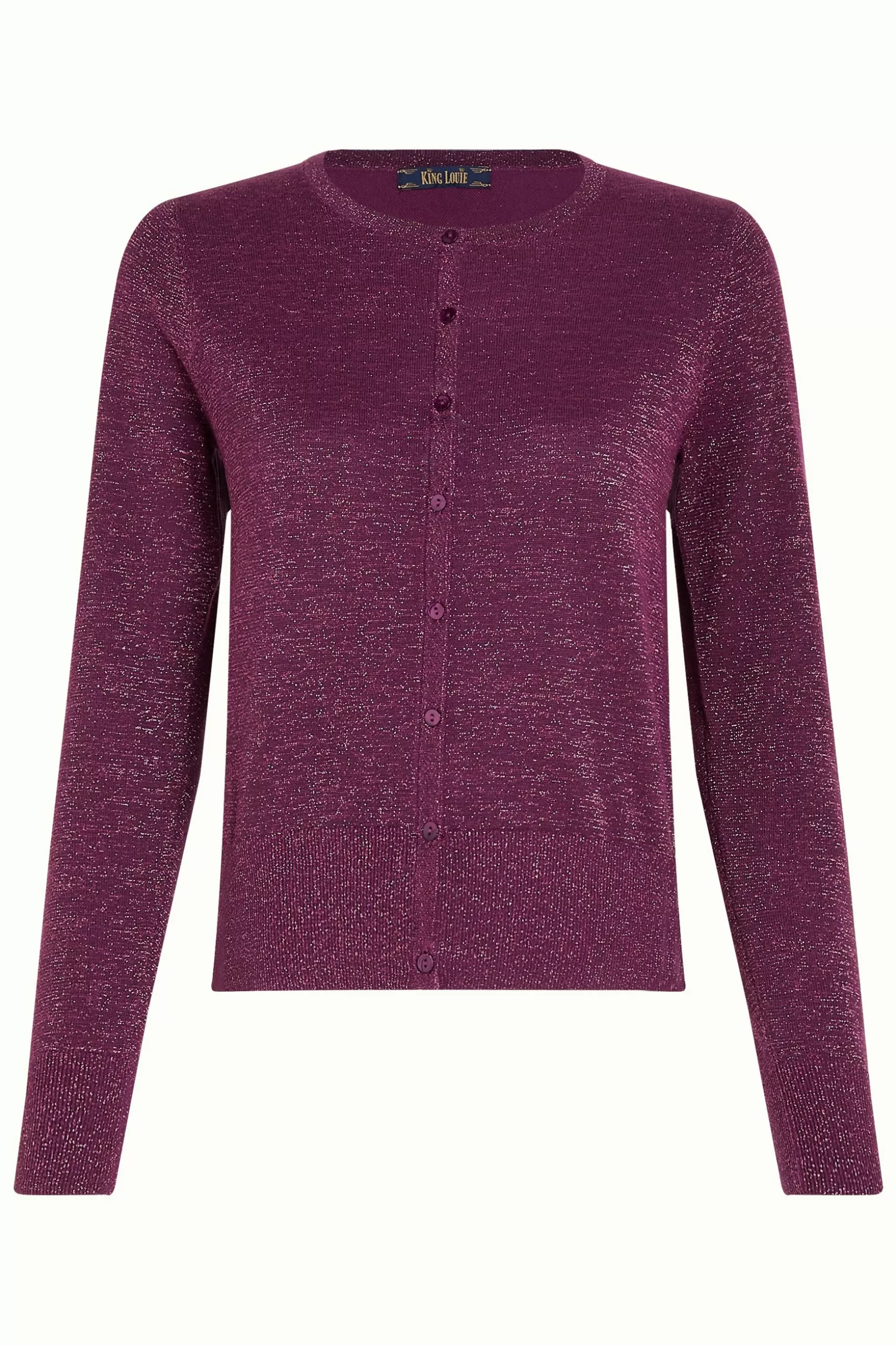 cardi_roundneck_lapis_2.webp Vesten*King Louie Cardi Roundneck Lapis Caspia Purple