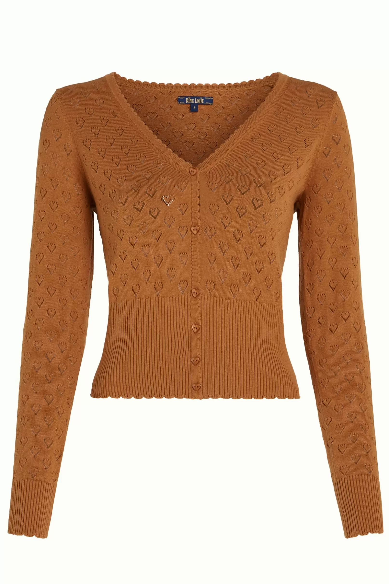 cardi_v_heart_ajour_bci_2-3.webp Vesten*King Louie Cardi V Heart Ajour BCI Maple Orange
