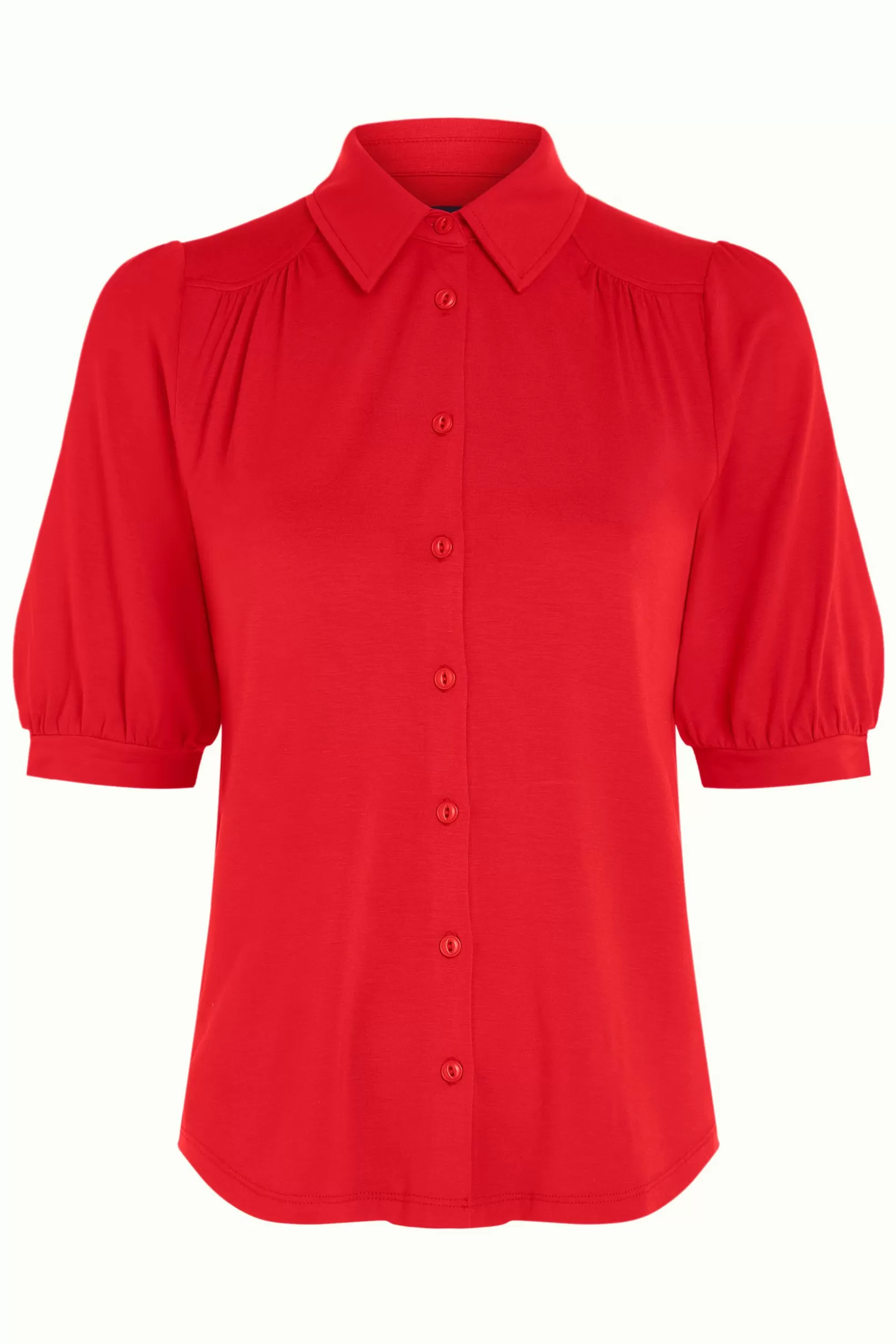 carina_blouse_ecovero_light_2.webp Blouses*King Louie Carina Blouse Ecovero Light Fiery Red
