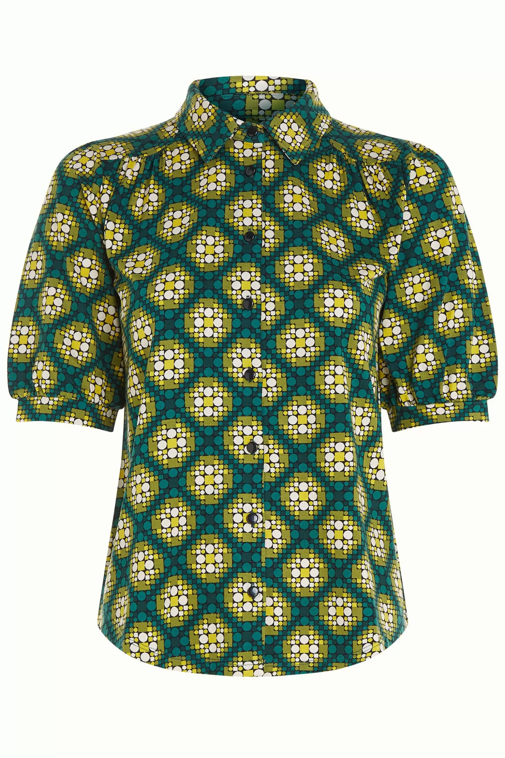 carina_blouse_kirby_3.webp Blouses*King Louie Carina Blouse Kirby Para Green