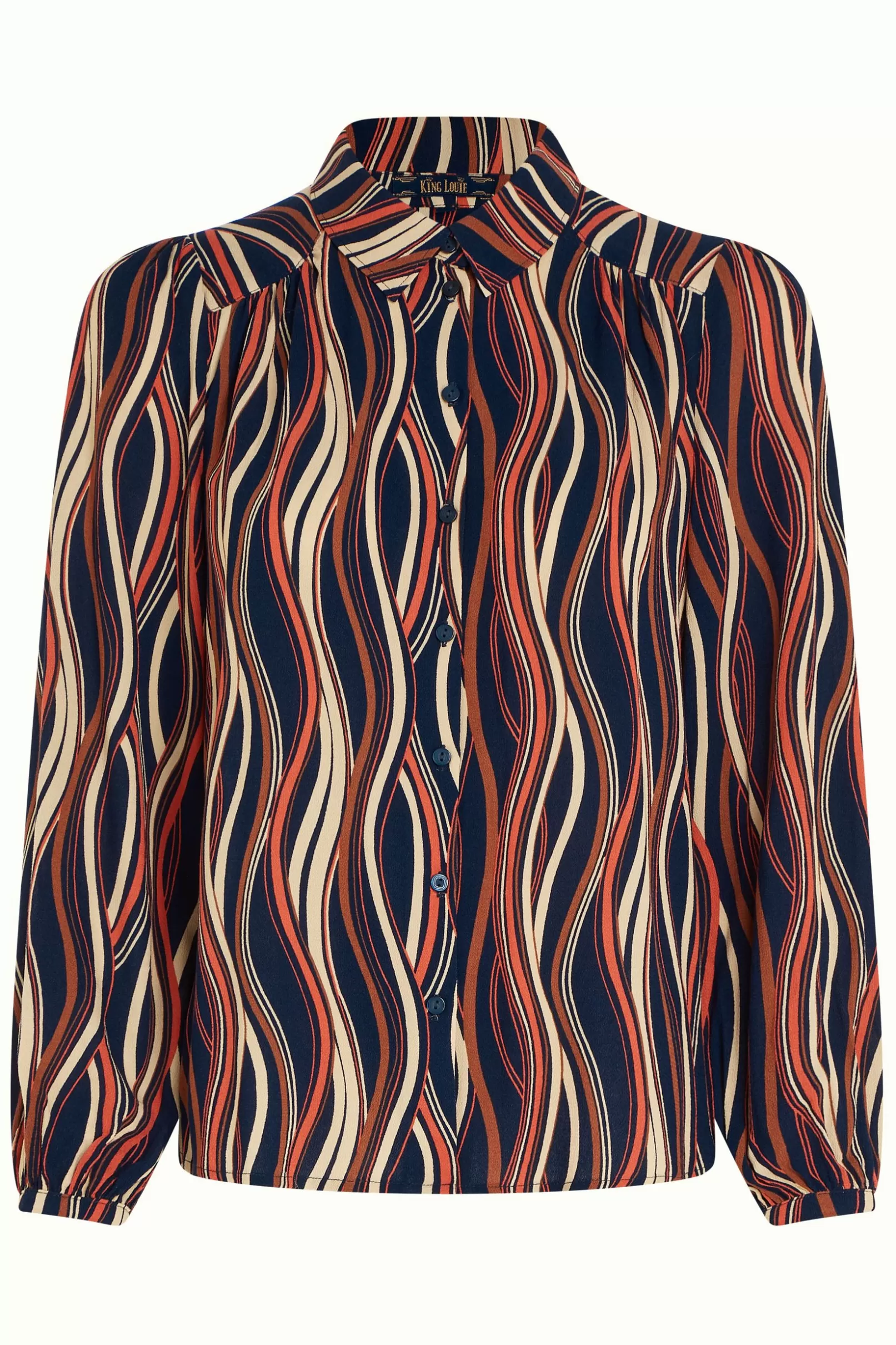 carina_blouse_merrill_3.webp Blouses*King Louie Carina Blouse Merrill Blue