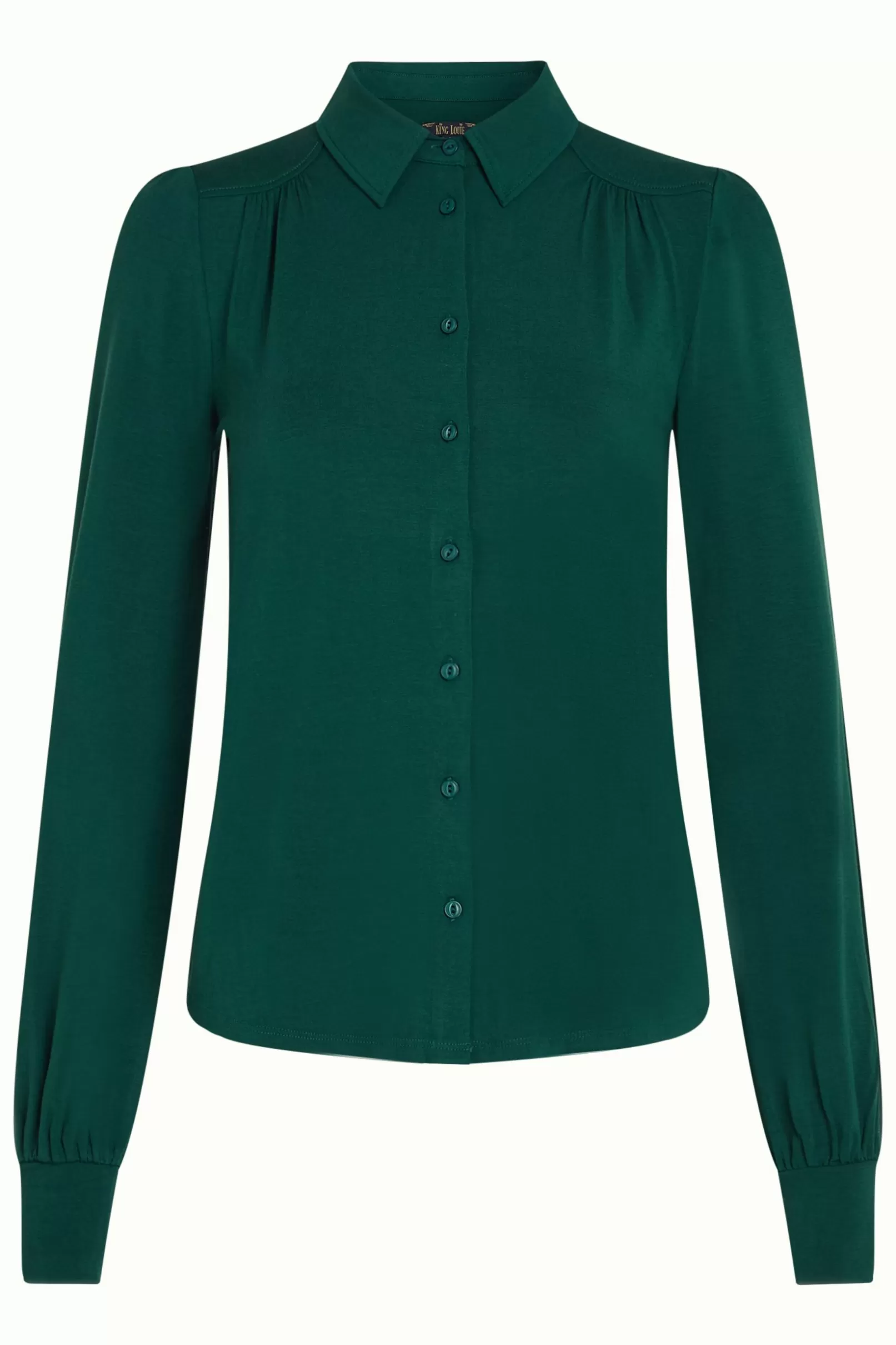 carina_blouse_viscose_light_2-3.webp Blouses*King Louie Carina Blouse Viscose Light Urban Green