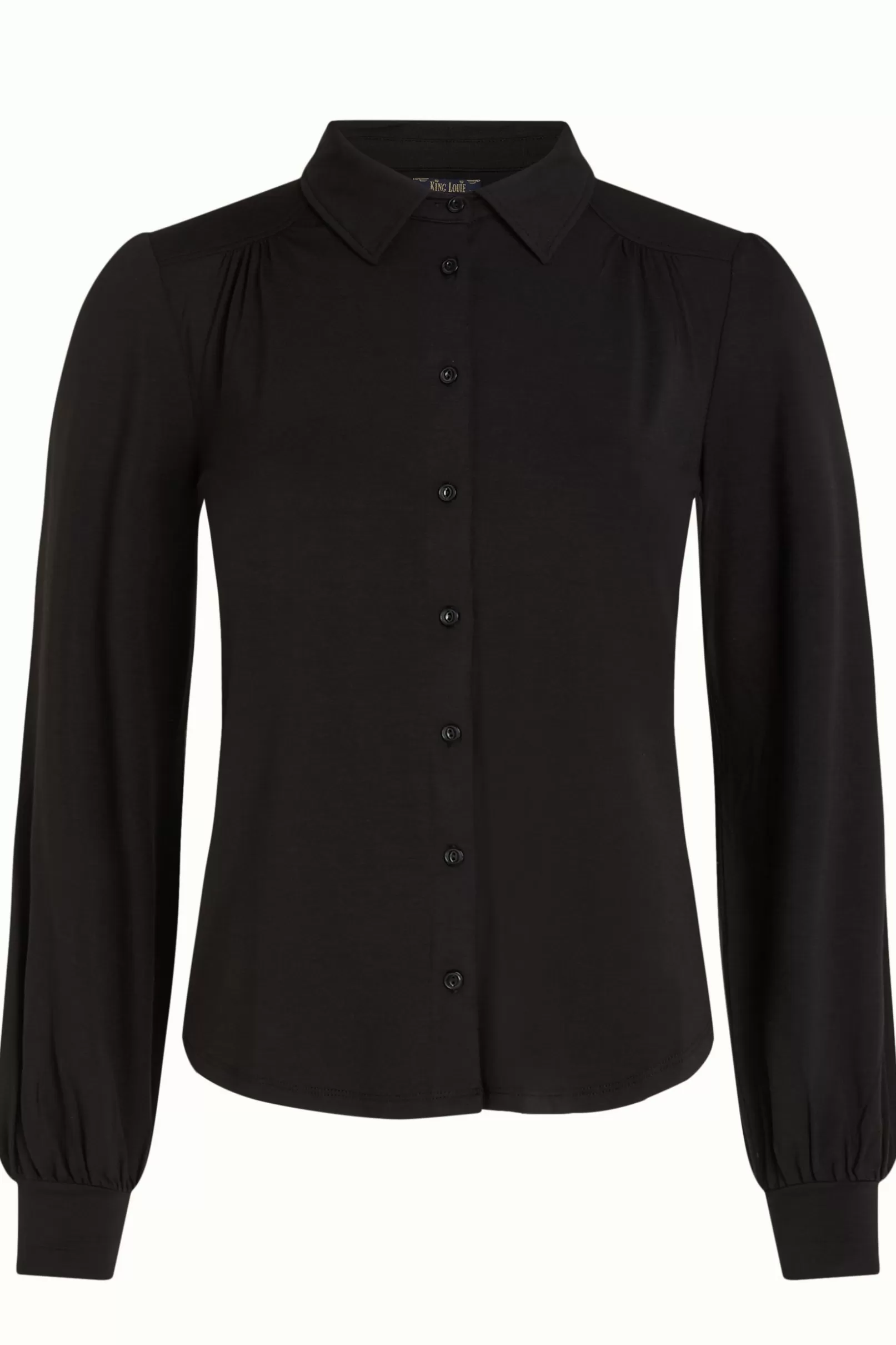 carina_blouse_viscose_light_2-4.webp Blouses*King Louie Carina Blouse Viscose Light Black