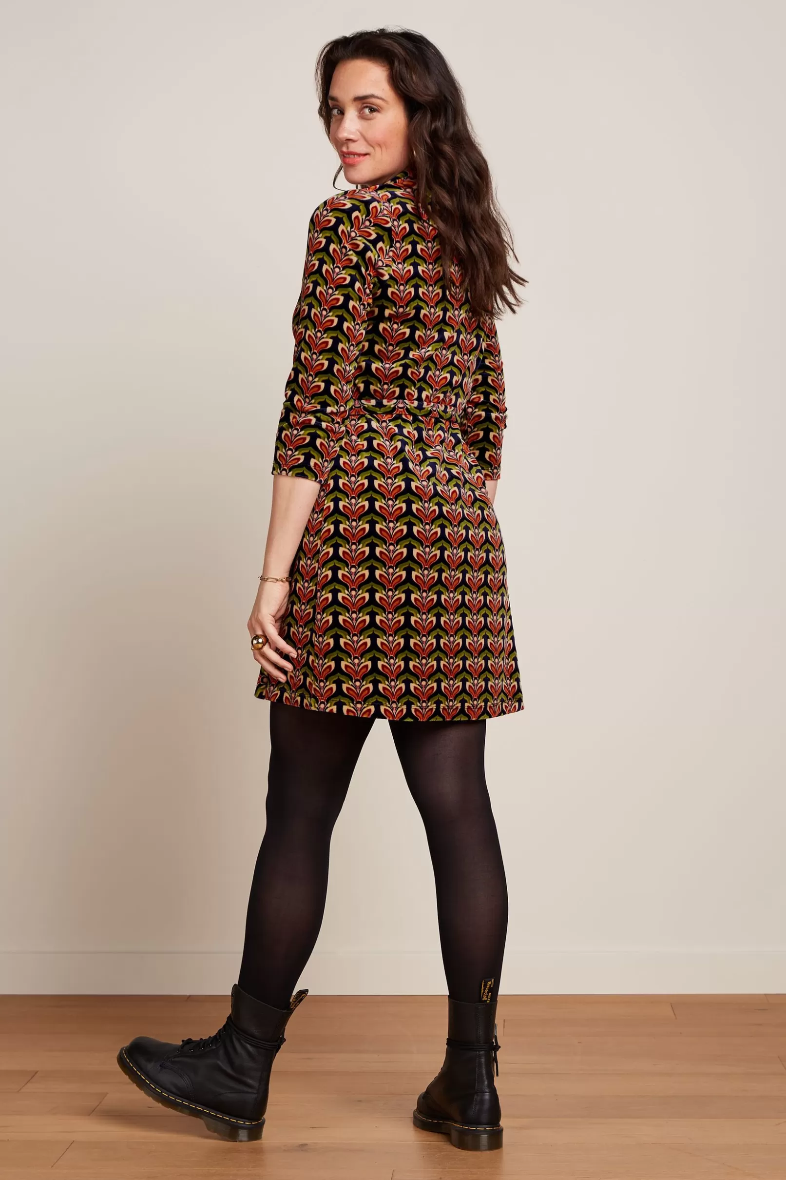 dita_dress_sunday_2.webp Jurken*King Louie Dita Dress Sunday Evening Blue