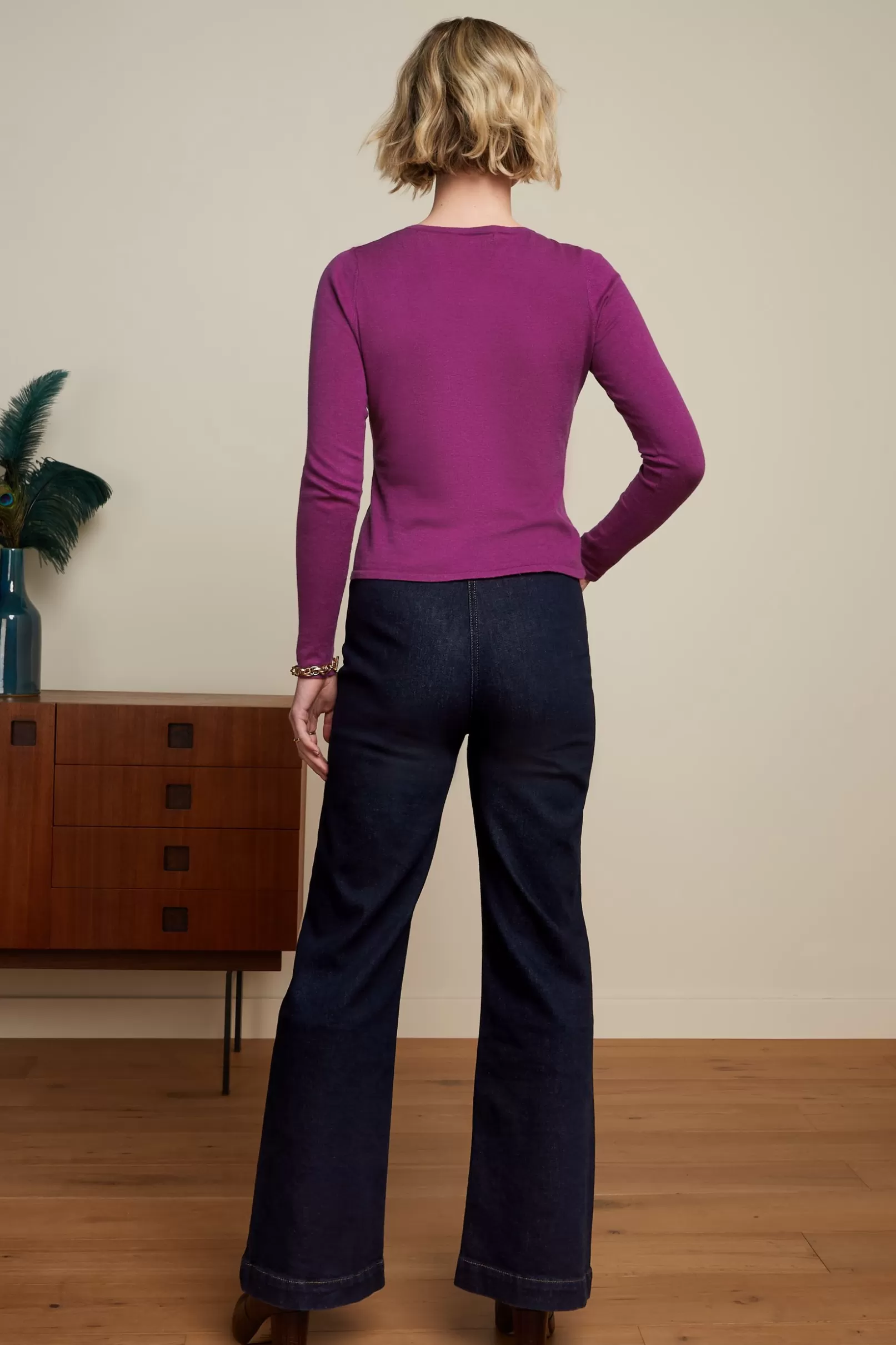 ella_pants_walker_denim_2.webp Broeken*King Louie Ella Pants Walker Denim Indigo Blue