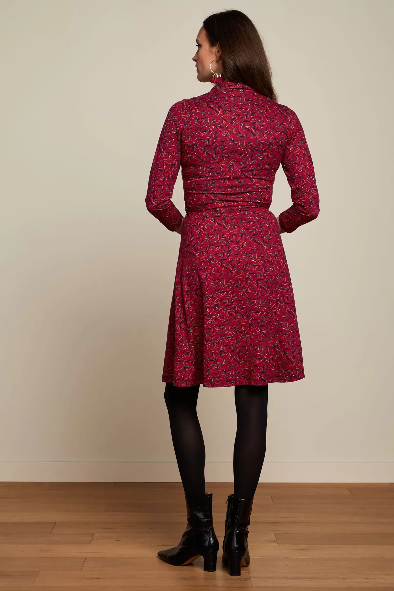 emmy_dress_vinti_2.webp Jurken*King Louie Emmy Dress Vinti Cherry Red