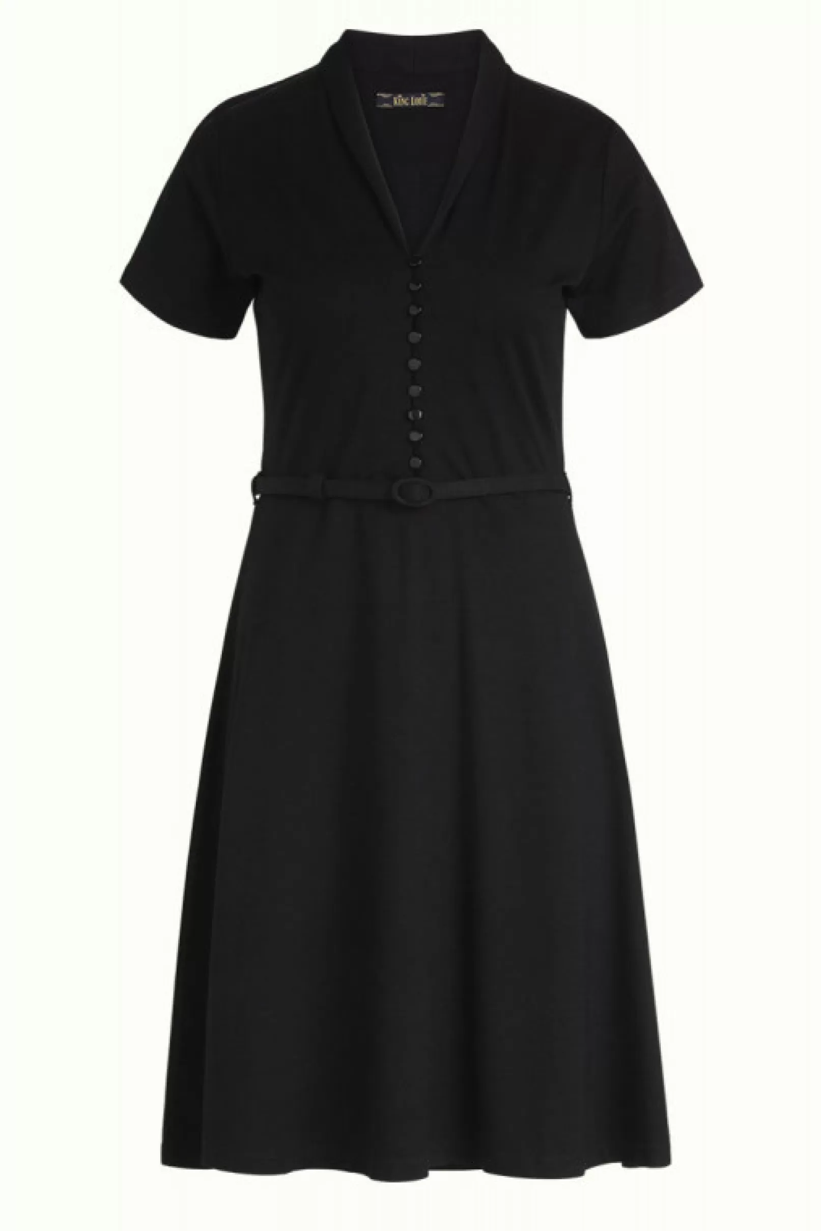 emmy_dress_viscose_classic_3.webp Jurken*King Louie Emmy Dress Viscose Classic Black
