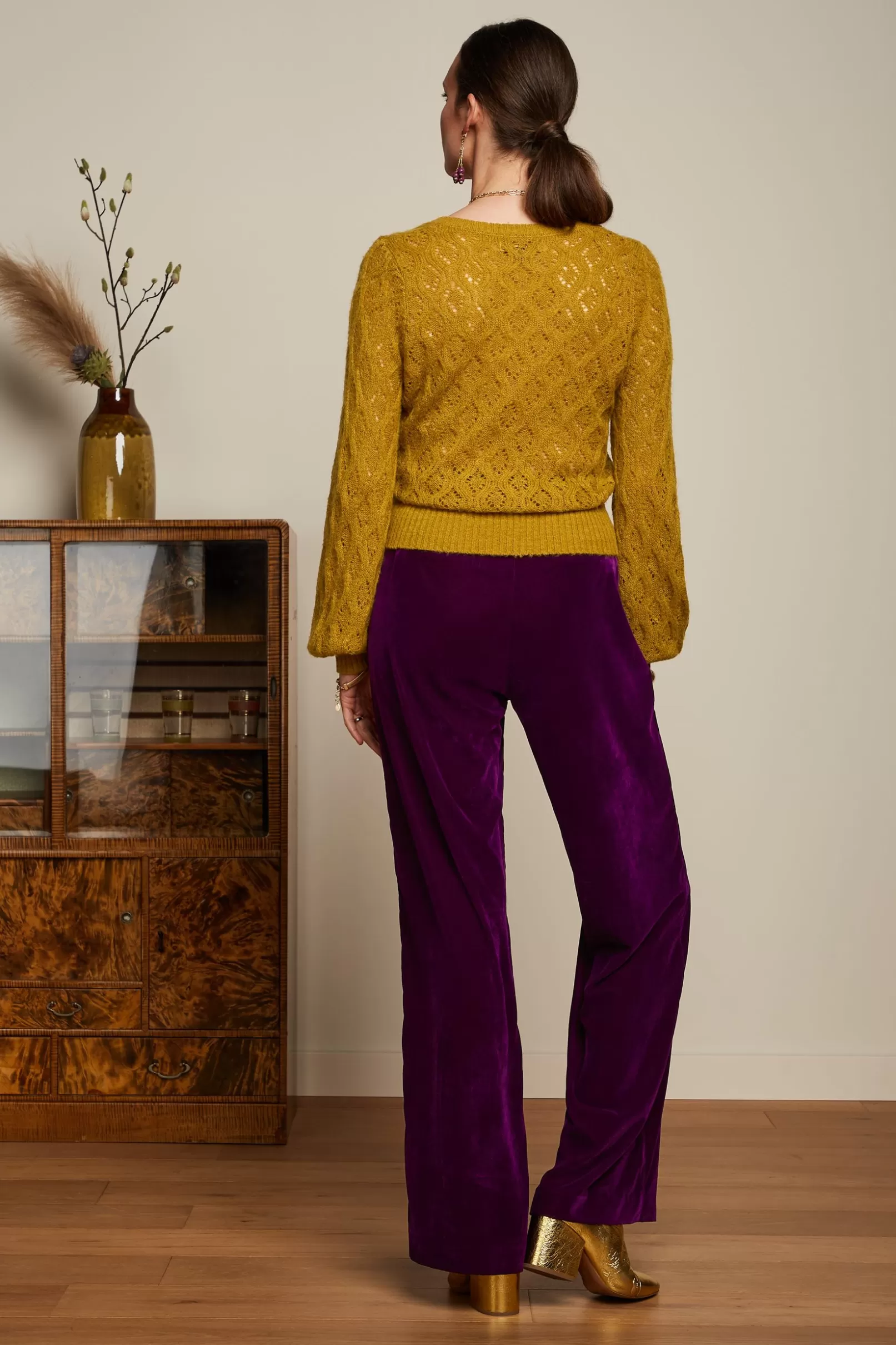 ethel_pants_gamine_2.webp Broeken*King Louie Ethel Pants Gamine Royale Purple