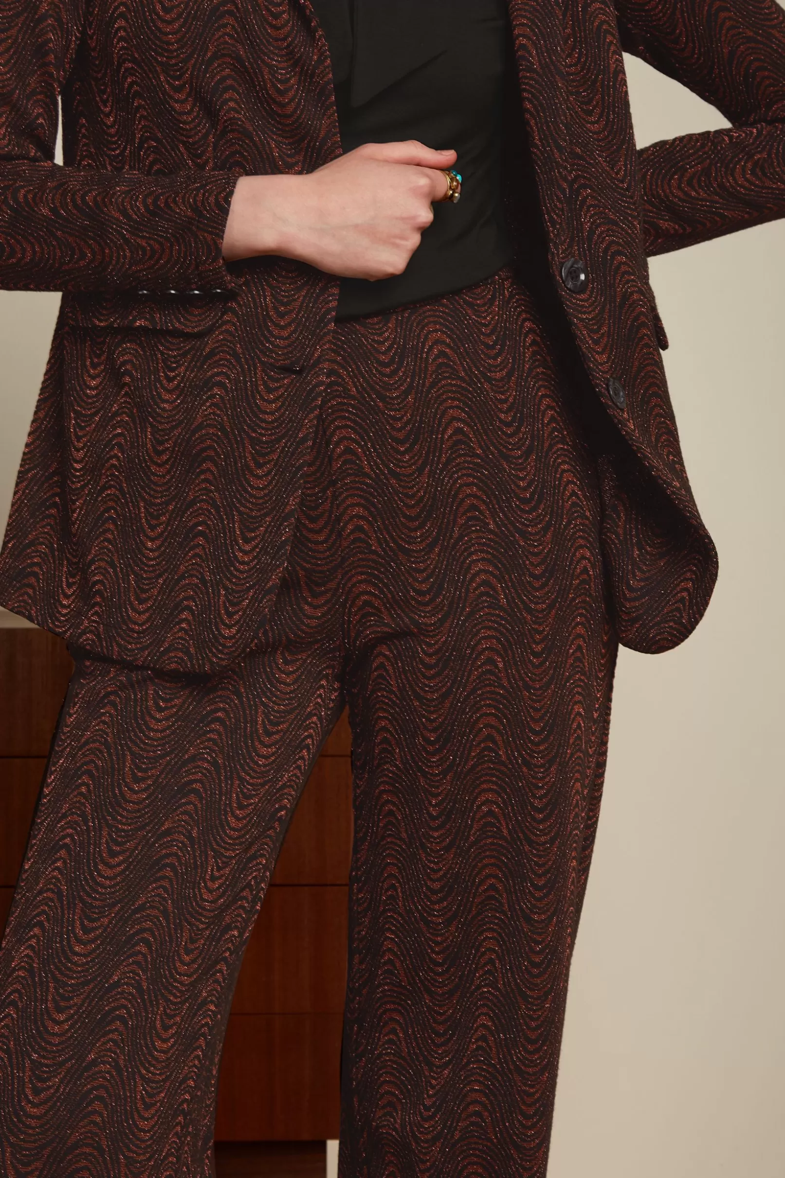 ethel_pants_tempest_1.webp Broeken*King Louie Ethel Pants Tempest Cognac Orange