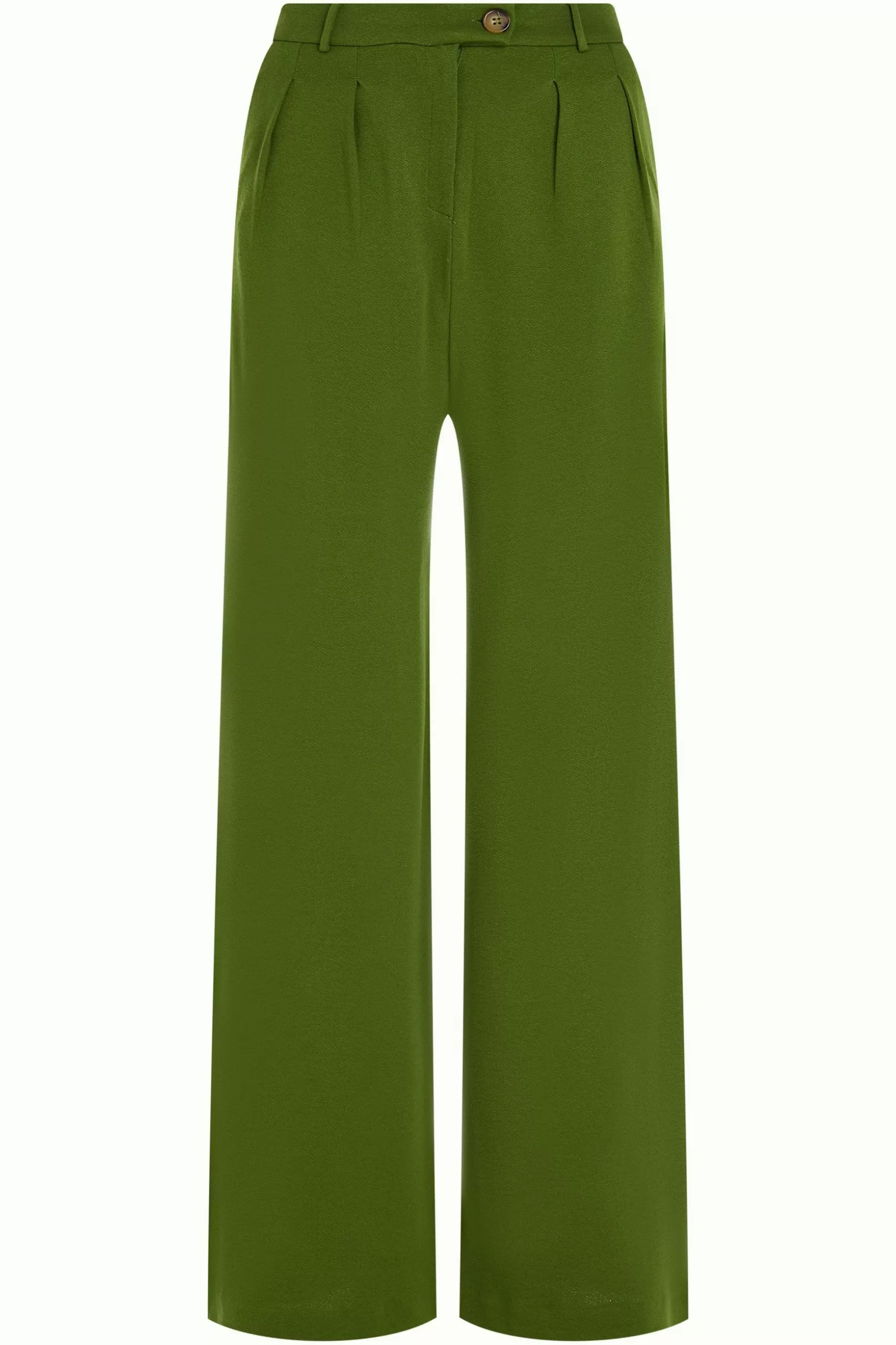 fintan_pants_milano_crepe_3-5.webp Broeken*King Louie Fintan Pants Milano Crepe Olive Green