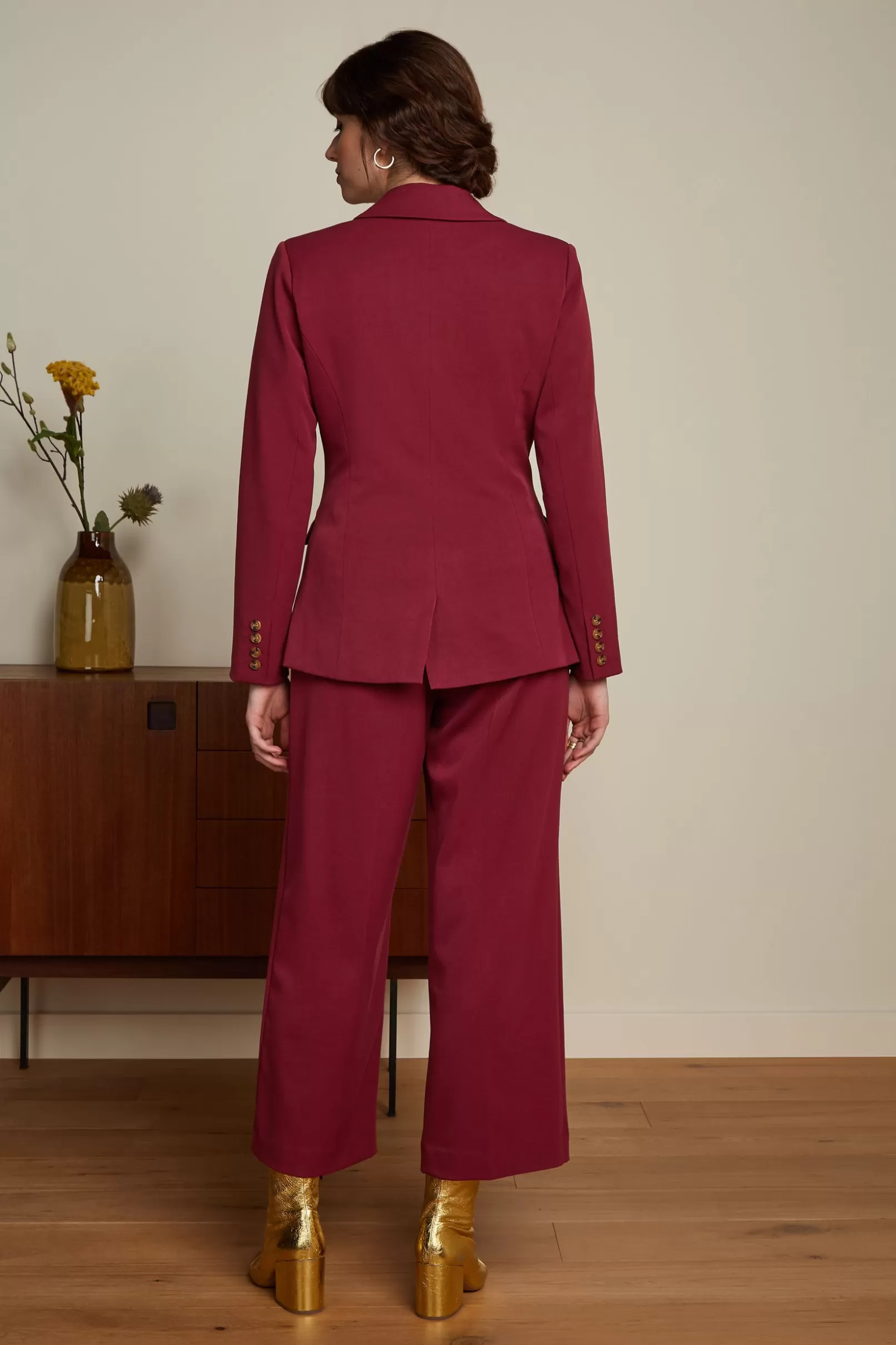 frederica_pants_broadway_2-1.webp Broeken*King Louie Frederica Pants Broadway Cabernet Red