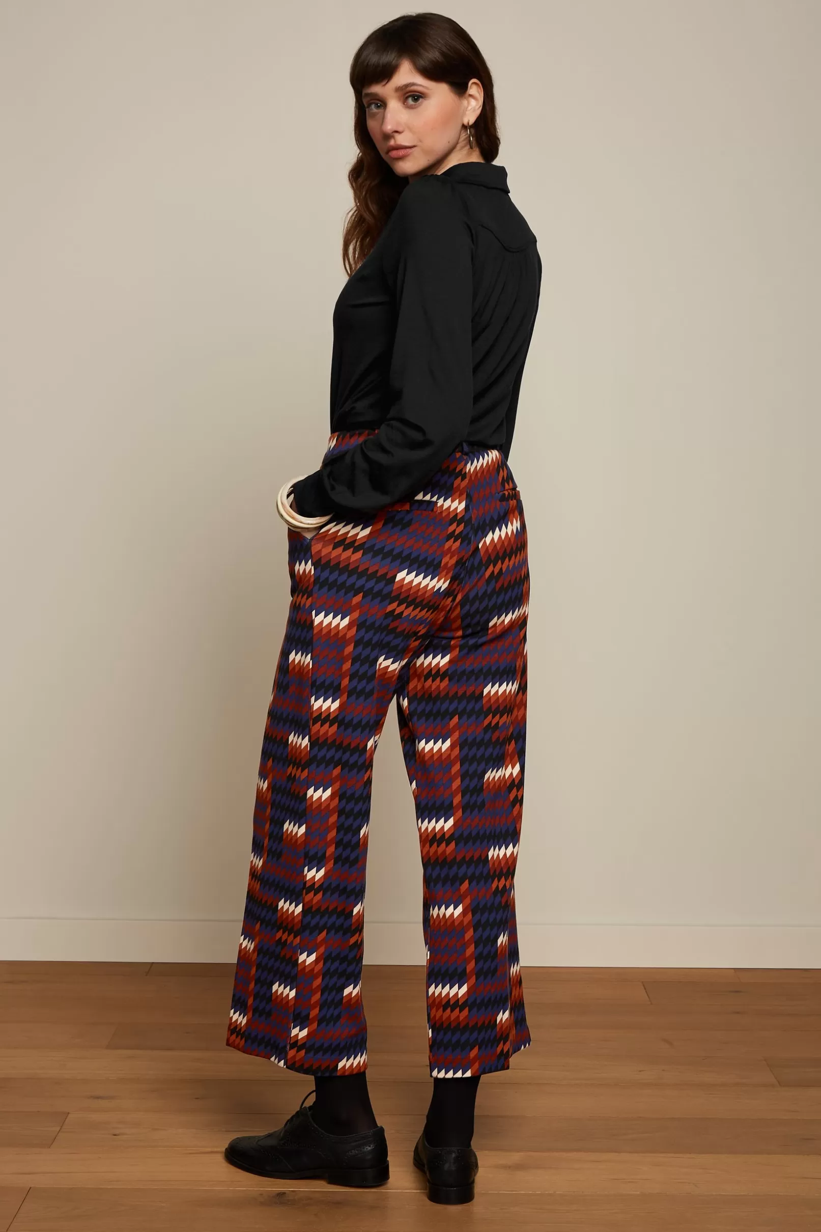 frederica_pants_clark_2.webp Broeken*King Louie Frederica Pants Clark Streeple Blue