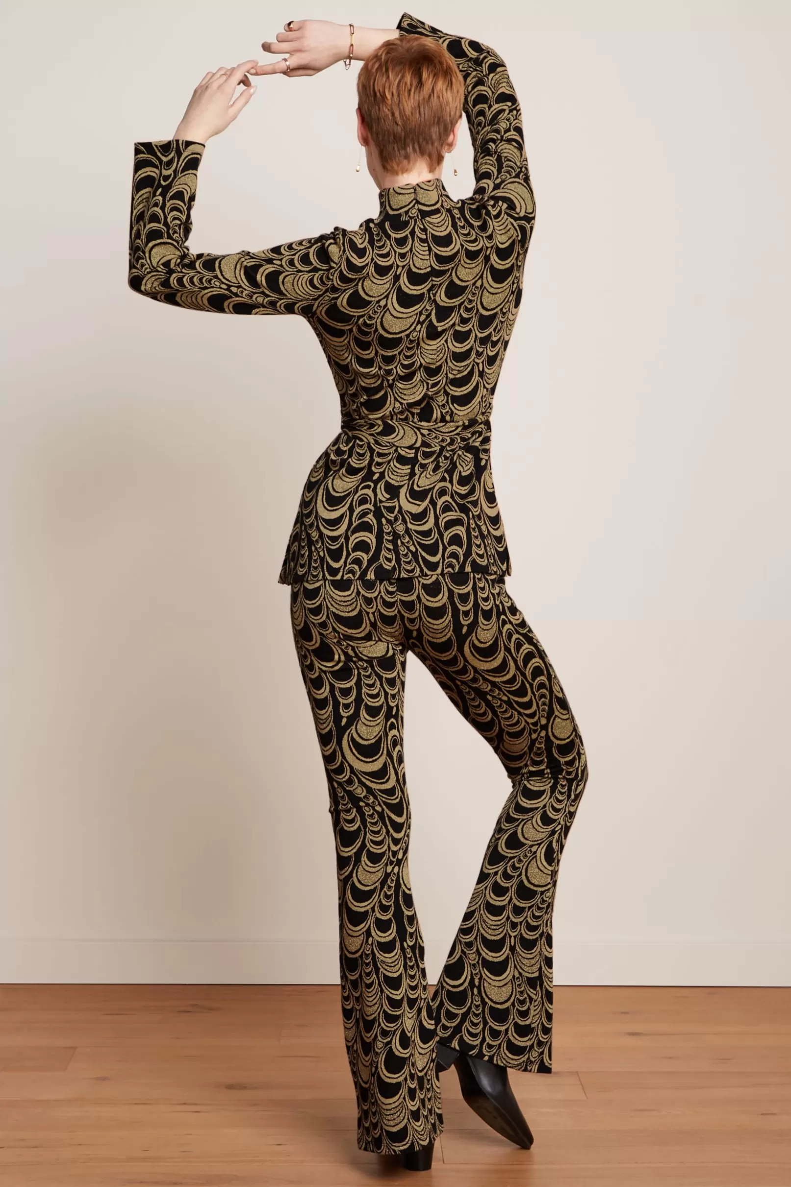 heloise_tunic_top_bobbin_jacquard_2.webp Tops & Shirts*King Louie Heloise Tunic Top Bobbin Jacquard Black