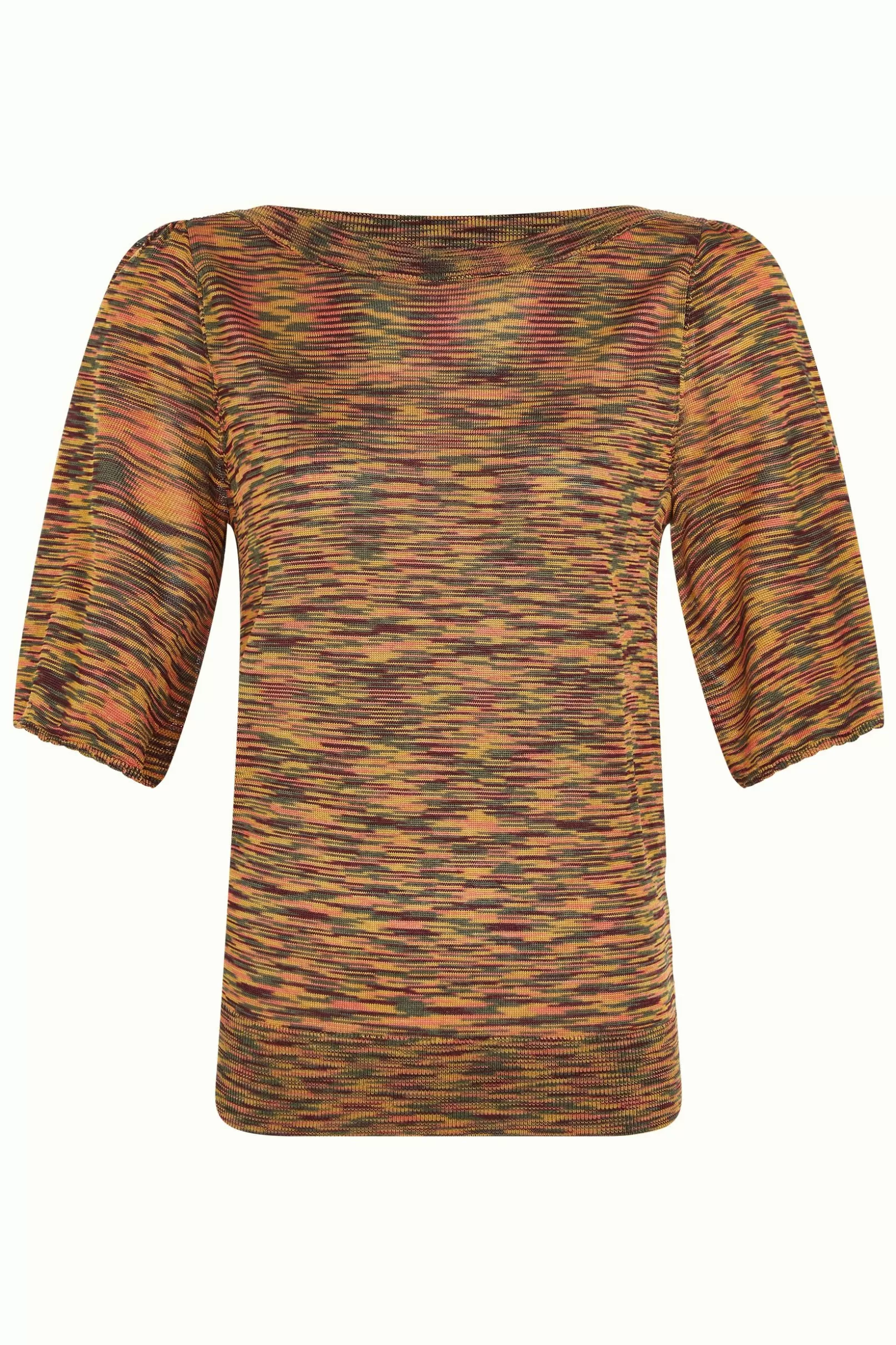 ivy_top_wide_sleeve_bobbie_3.webp Tops & Shirts*King Louie Ivy Top Wide Sleeve Bobbie Gold