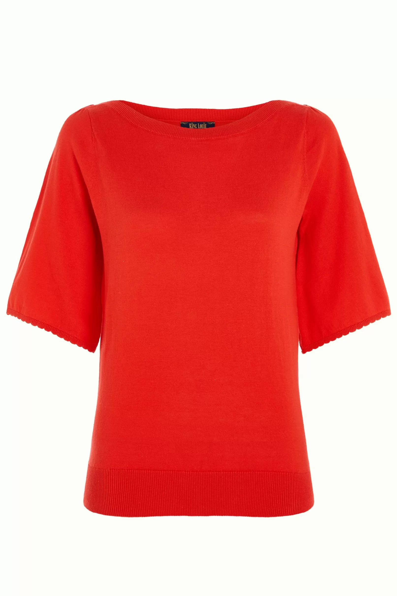 ivy_top_wide_sleeve_club_3.webp Tops & Shirts*King Louie Ivy Top Wide Sleeve Club Fiery Red