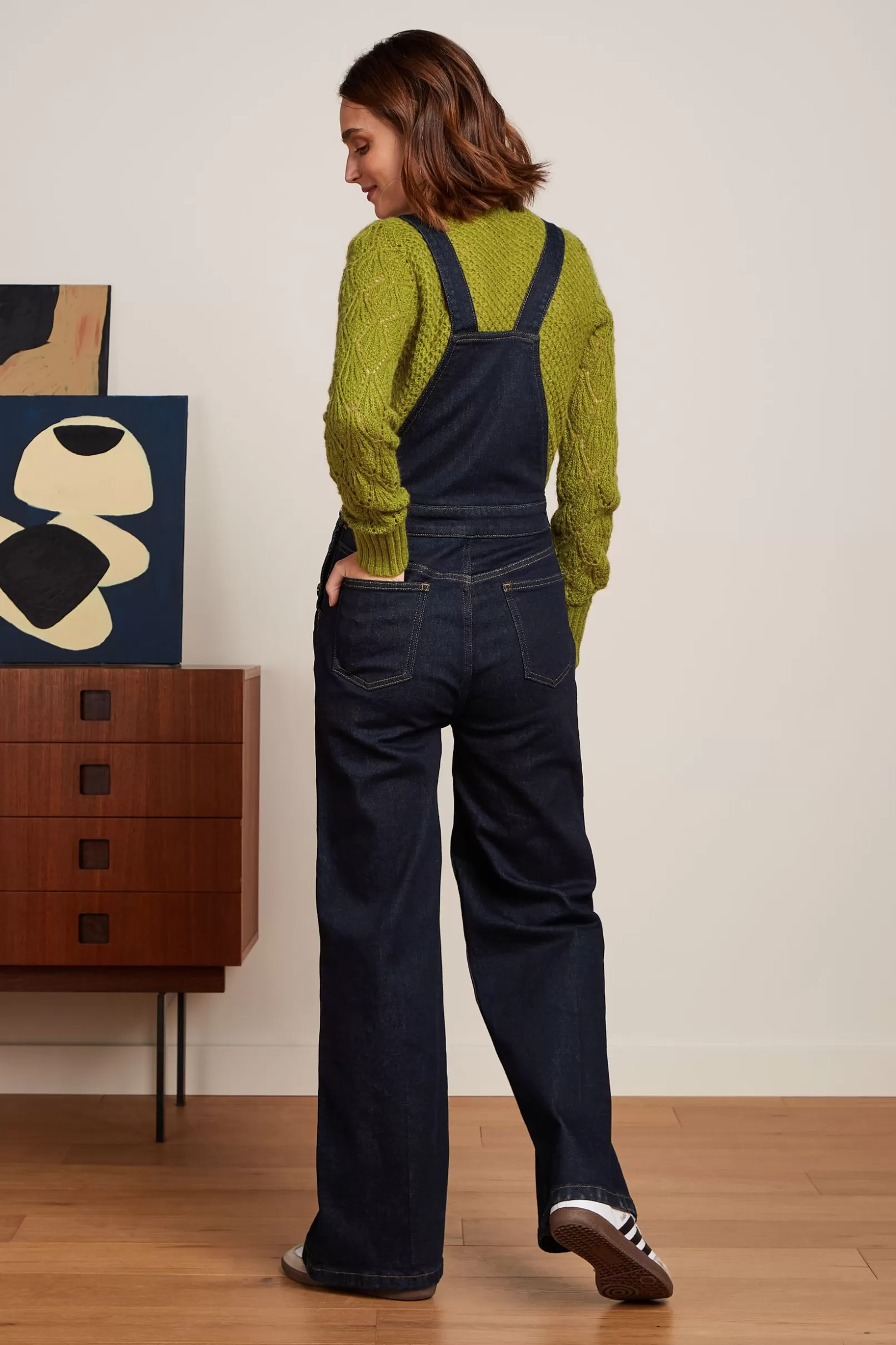 jeannie_yoke_sweater_farfalle_2.webp Tops & Shirts*King Louie Jeannie Yoke Sweater Farfalle Guacemole