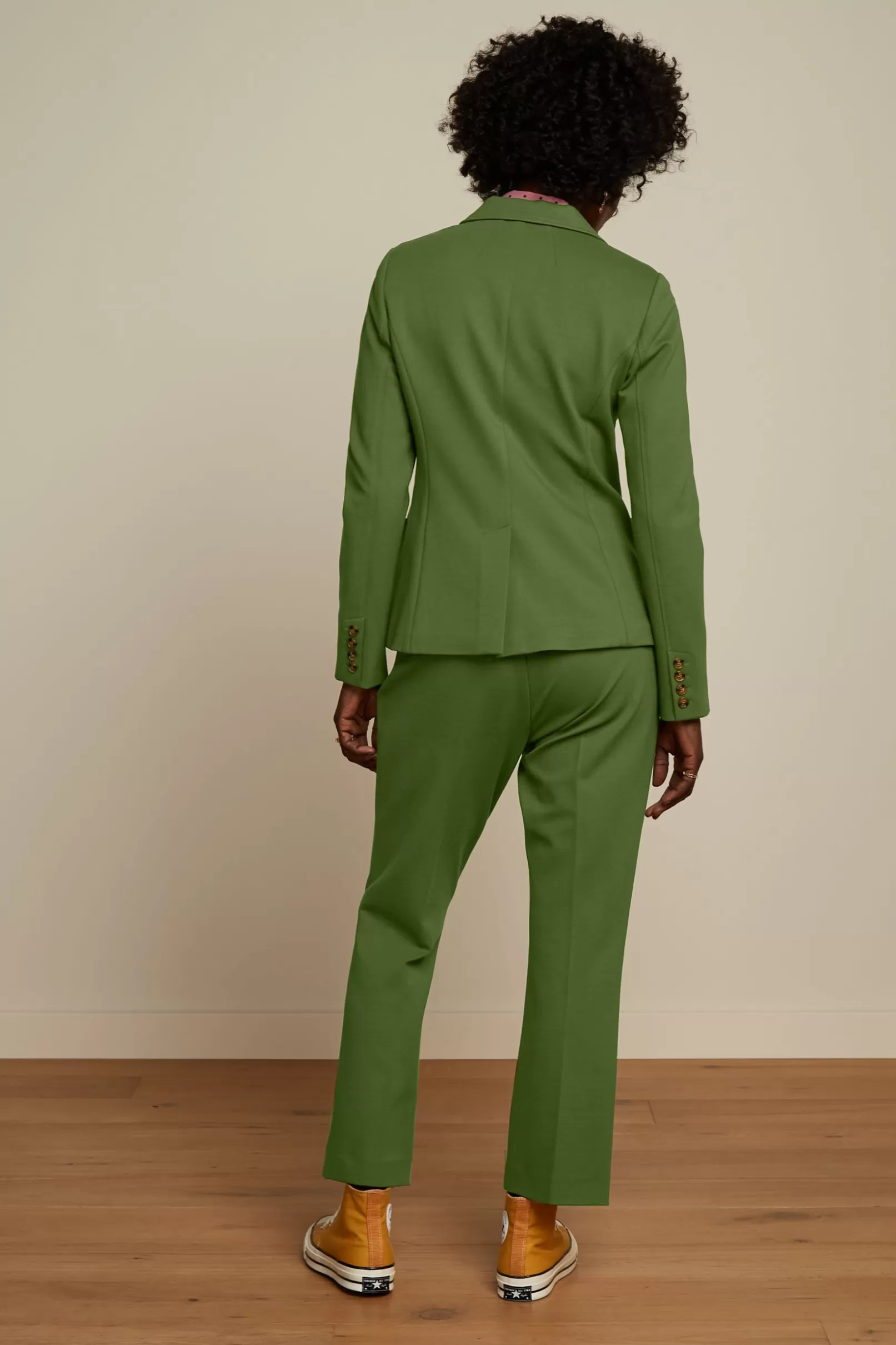 jenny_pants_uni_rodeo_2.webp Broeken*King Louie Jenny Pants Uni Rodeo Olive Green