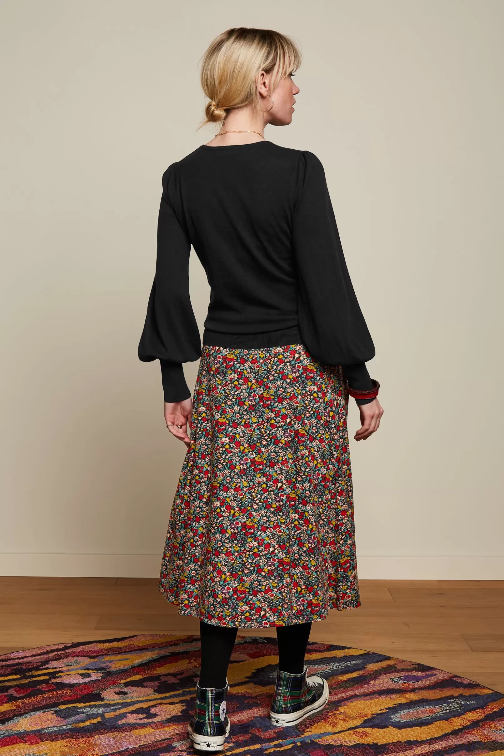 juno_midi_skirt_meadow_2.webp Rokken*King Louie Juno Midi Skirt Meadow Black