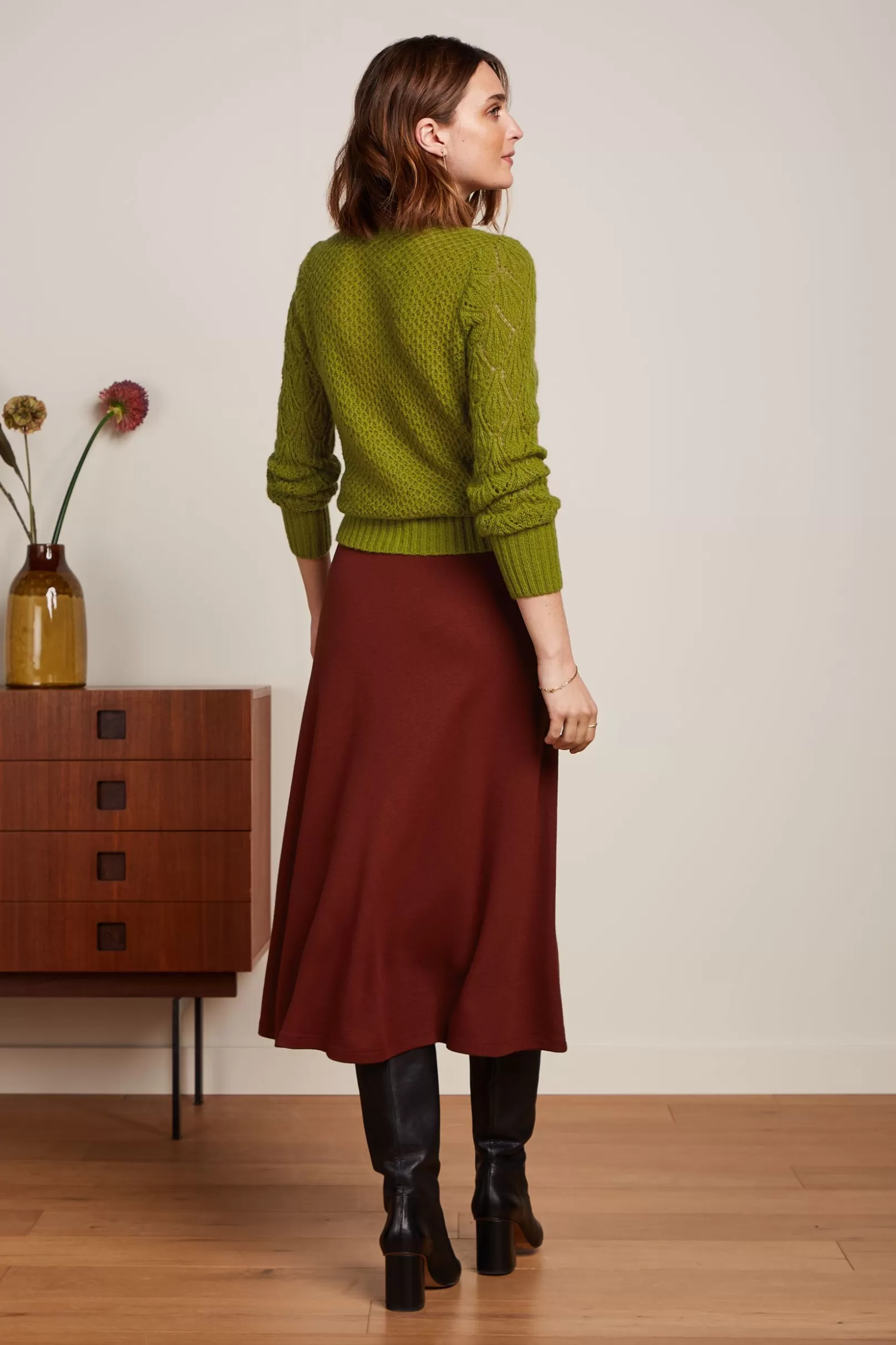 juno_midi_skirt_milano_crepe_2.webp Rokken*King Louie Juno Midi Skirt Milano Crepe Sandelwood Brown