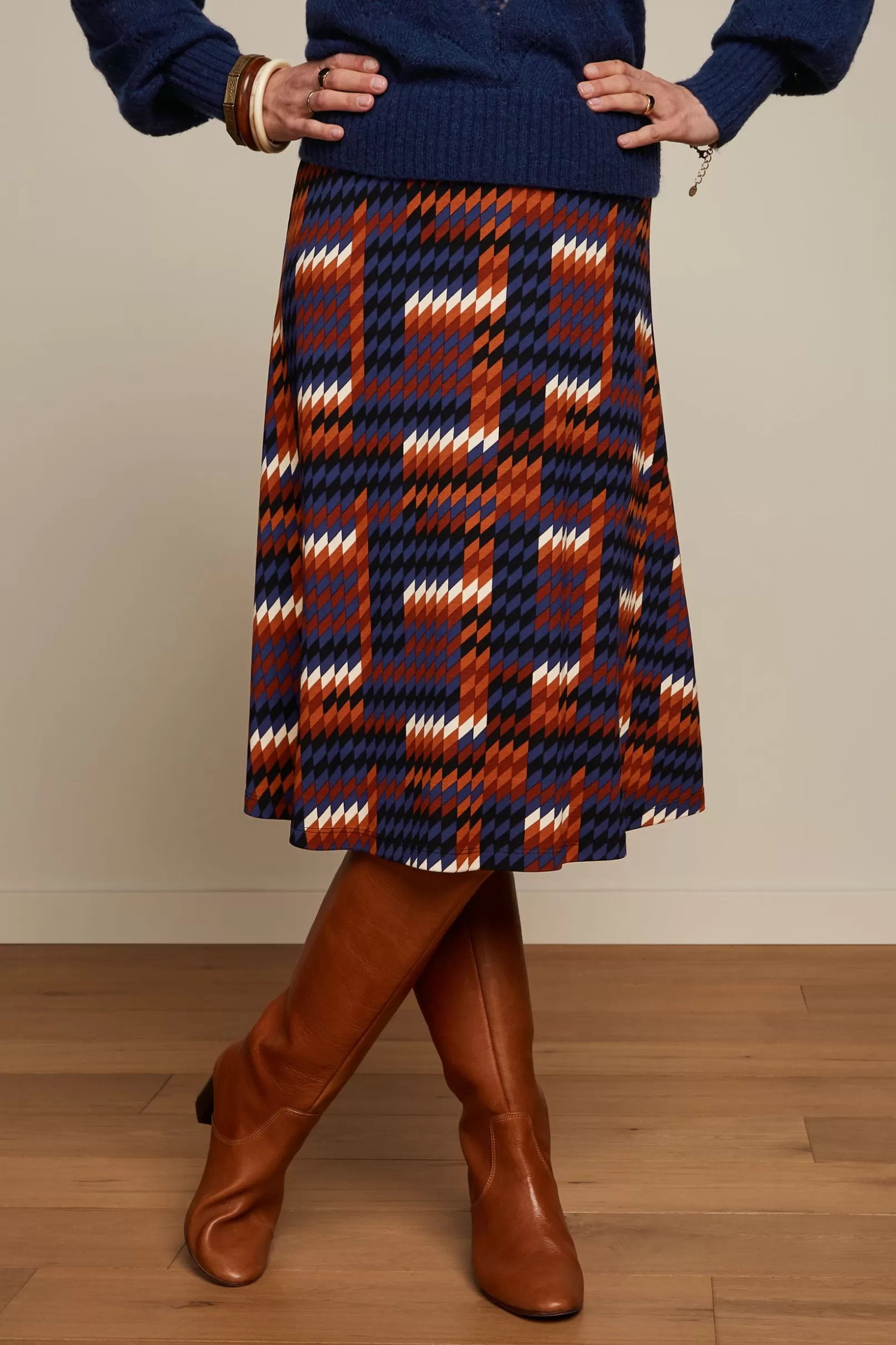 juno_skirt_clark_0.webp Rokken*King Louie Juno Skirt Clark Streeple Blue