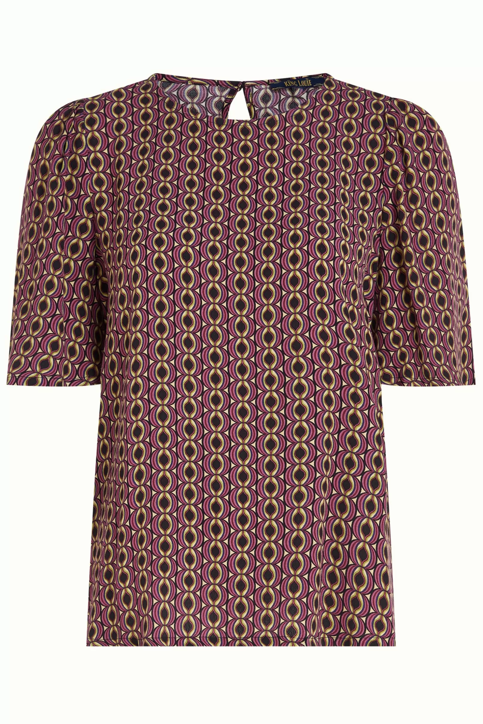 lizzy_top_hoopah_3.webp Tops & Shirts*King Louie Lizzy Top Hoopah Mesa Pink