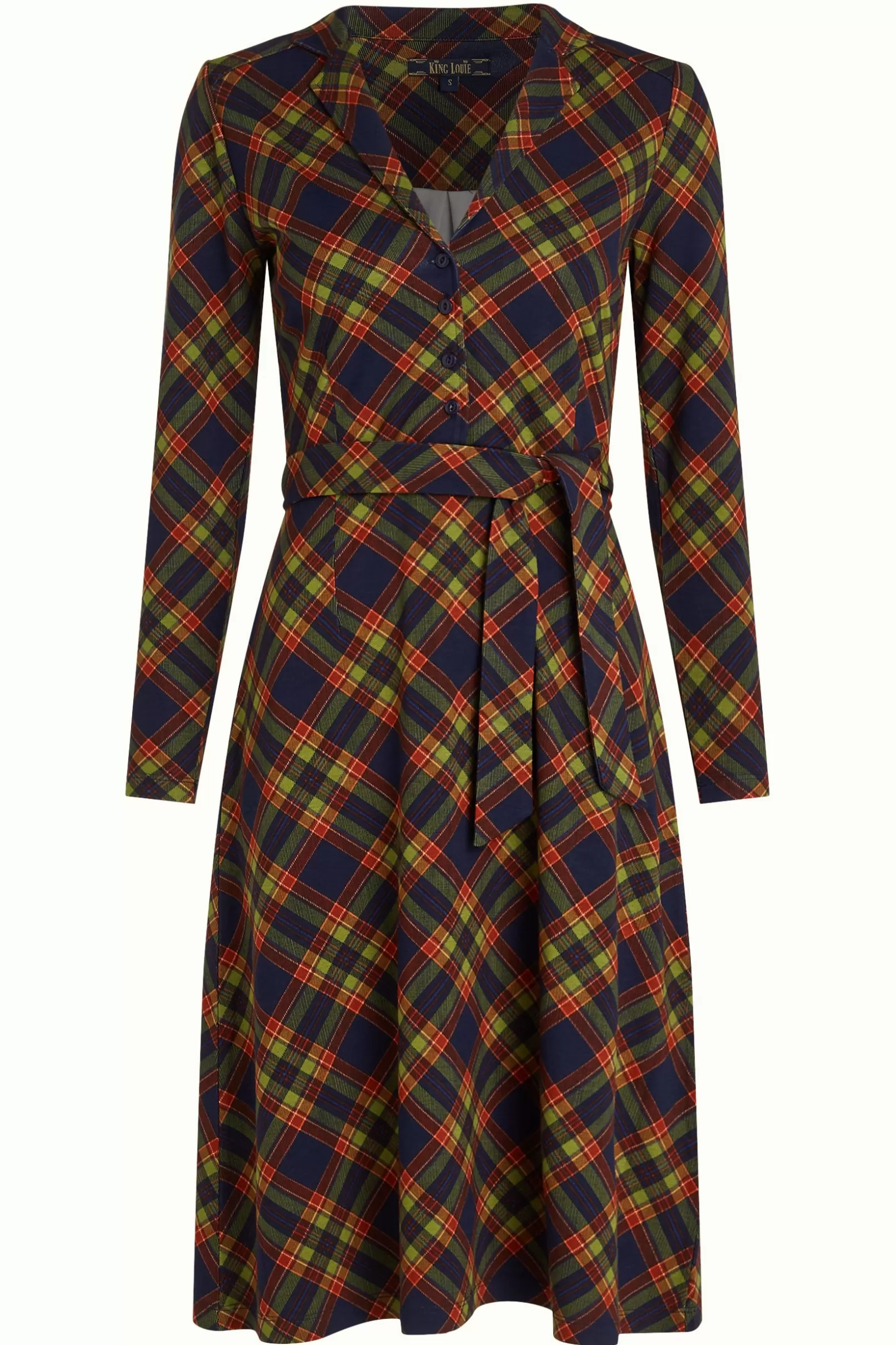 lola_dress_bennet_3.webp Jurken*King Louie Lola Dress Bennet Evening Blue