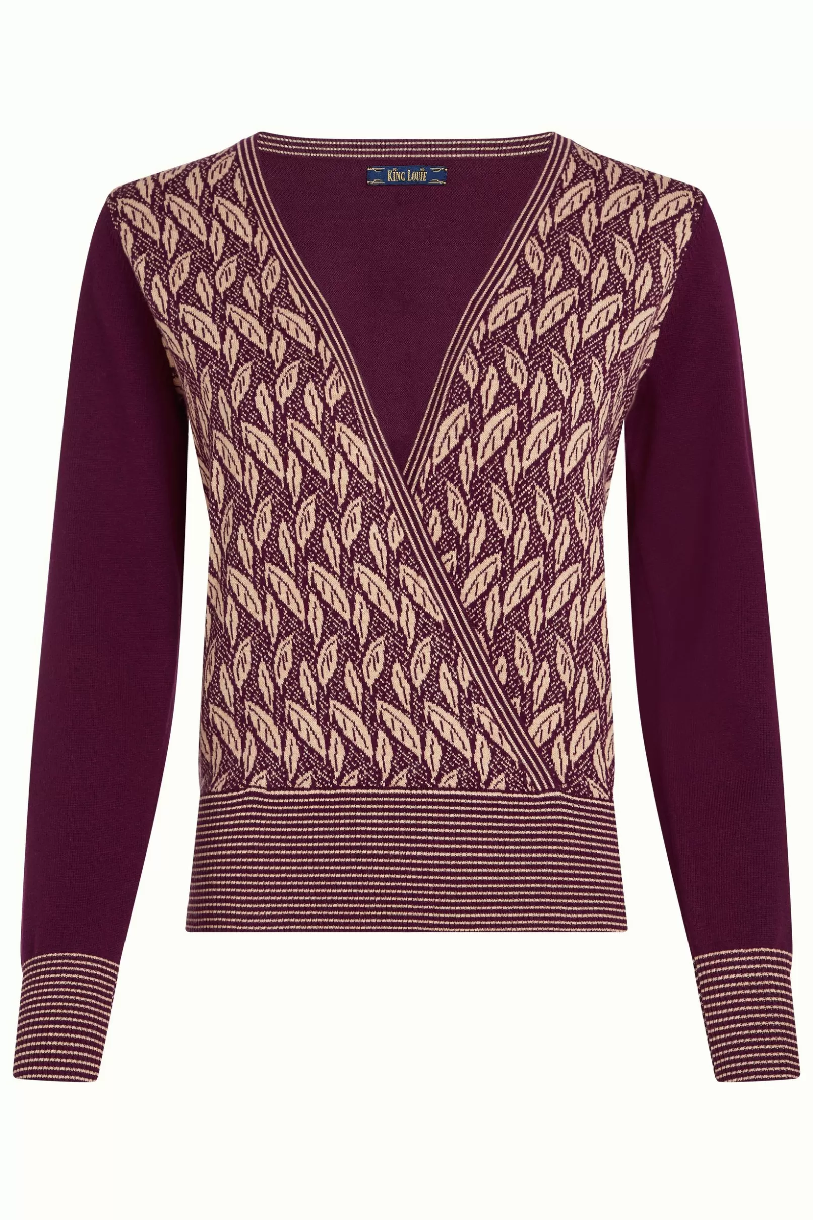 lulu_wrap_top_sunmoon_2.webp Tops & Shirts*King Louie Lulu Wrap Top Sunmoon Grape Red