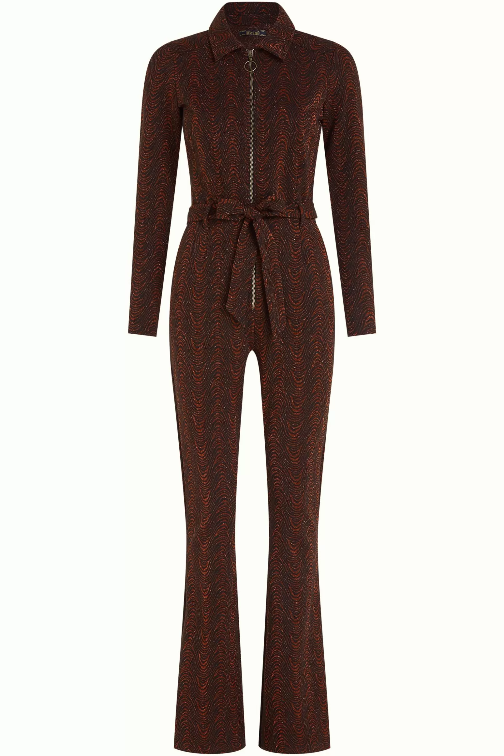 macy_flared_jumpsuit_tempest_3.webp Jumpsuits*King Louie Macy Flared Jumpsuit Tempest Cognac Orange