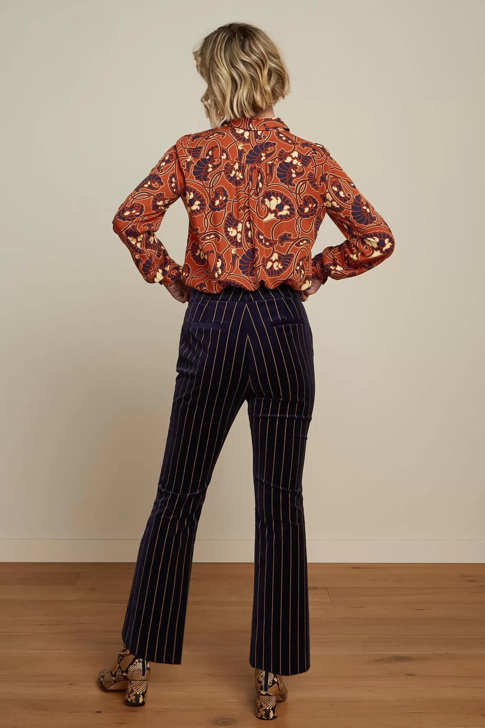 maisie_blouse_cecilia_6.webp Blouses*King Louie Maisie Blouse Cecilia Spicy Brown