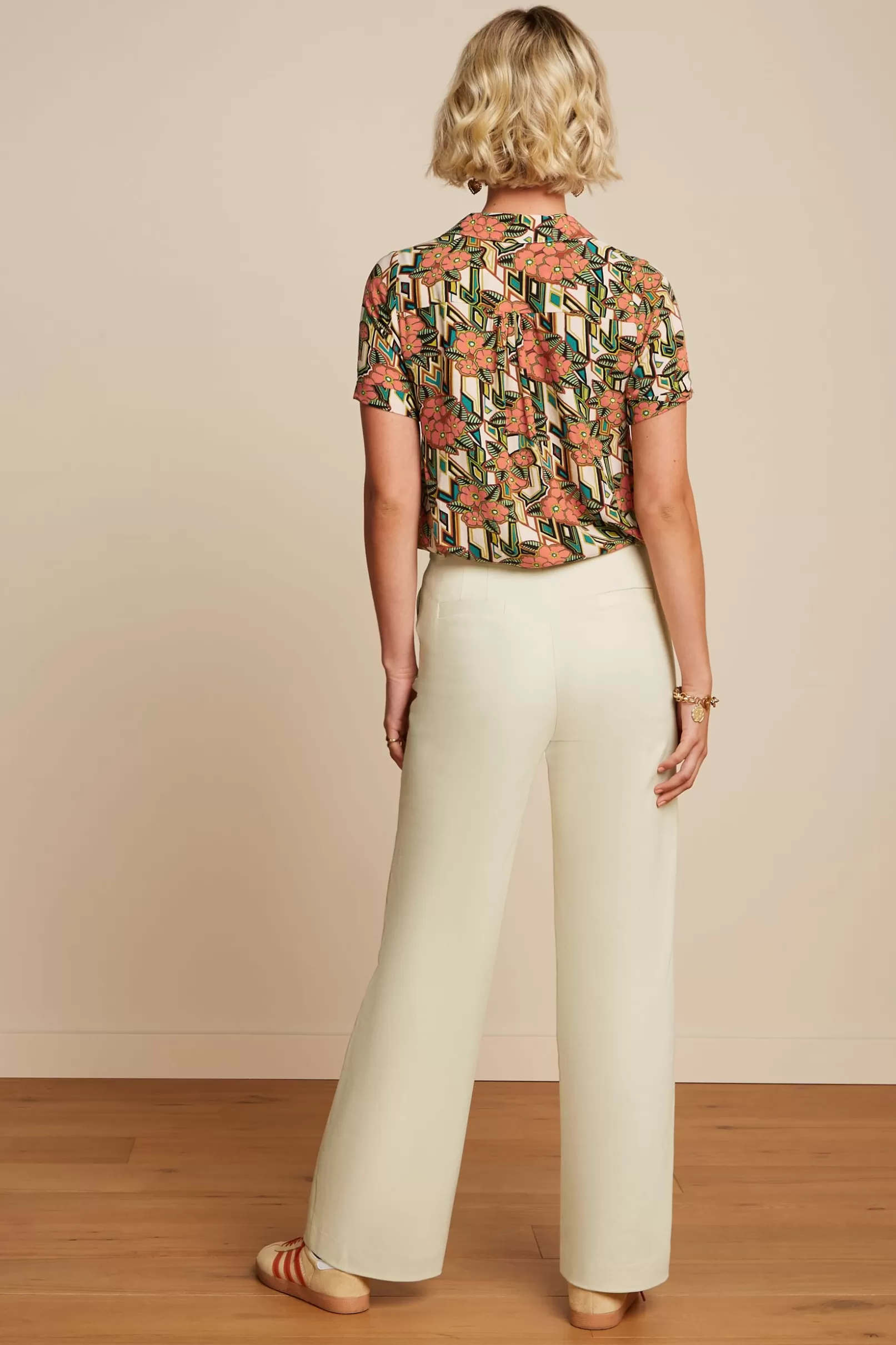 maisie_blouse_ryder_2.webp Blouses*King Louie Maisie Blouse Ryder Langoustino Orange