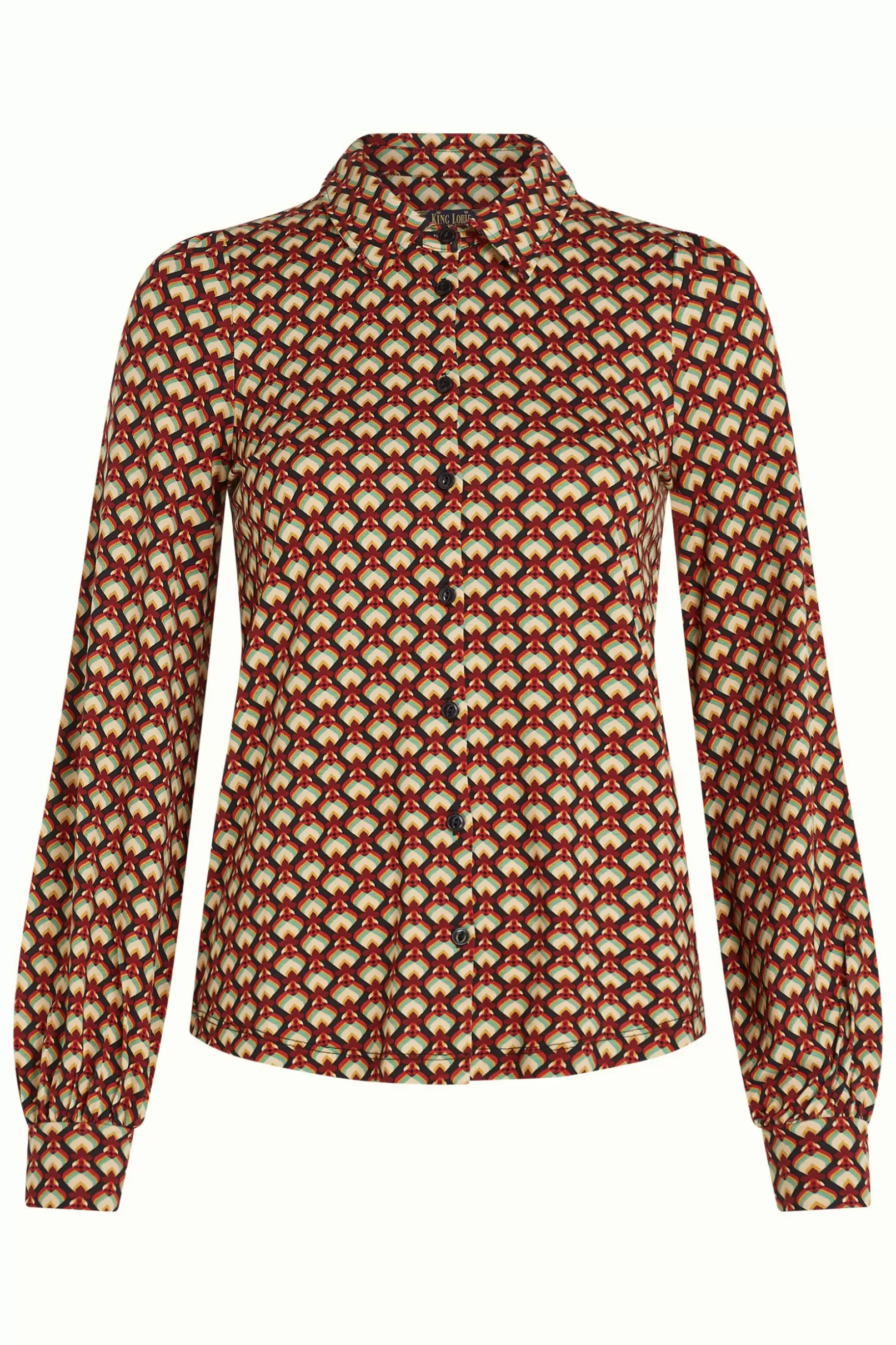maisie_blouse_valet_2.webp Blouses*King Louie Maisie Blouse Valet Cabernet Red